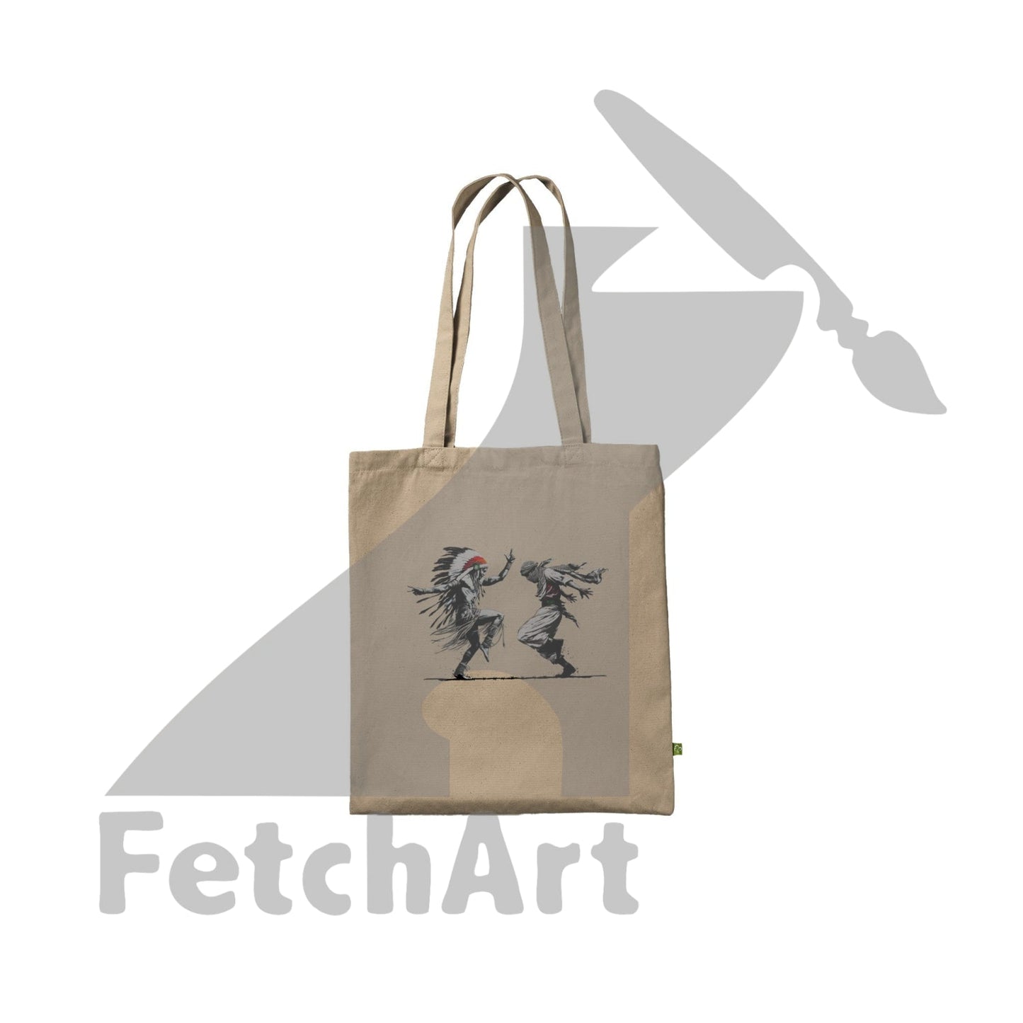Premium Tote Bag-Freedom Dance - Fetch Art