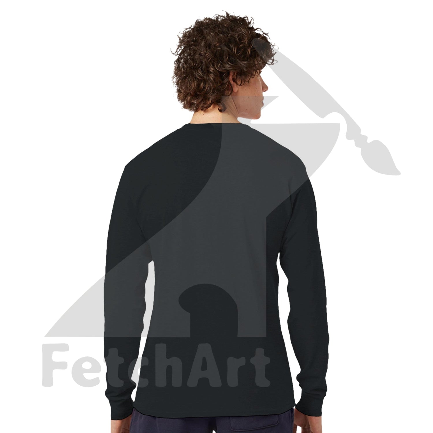 Back of Champion Freedom Dance long‑sleeve tee – political art clothing and expression