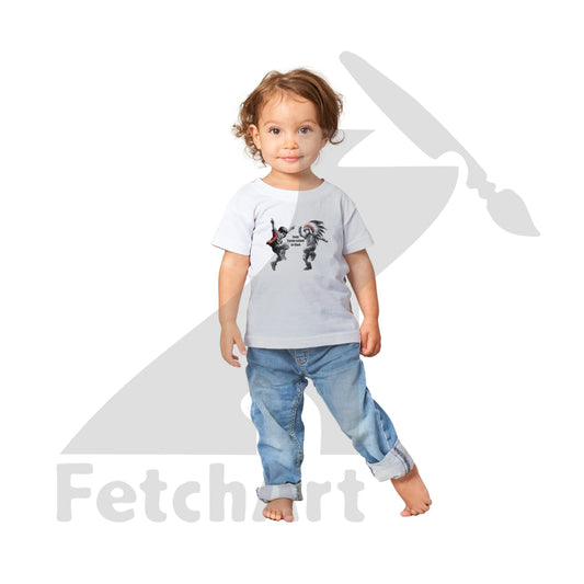 Classic Baby Crewneck T-shirt-Children-Freedom Dance - Fetch Art