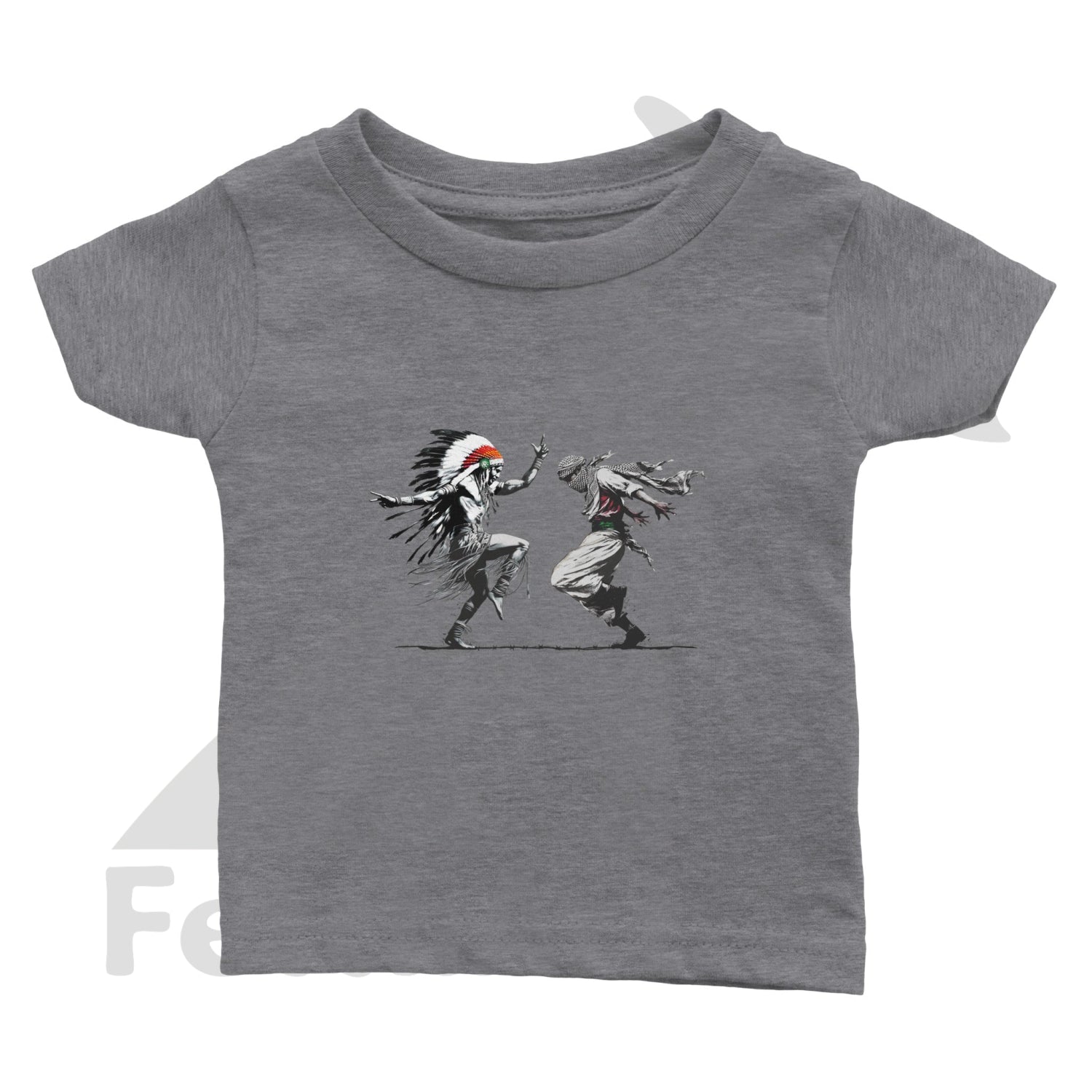 Classic Baby Crewneck T-shirt-Men-Freedom Dance - Fetch Art