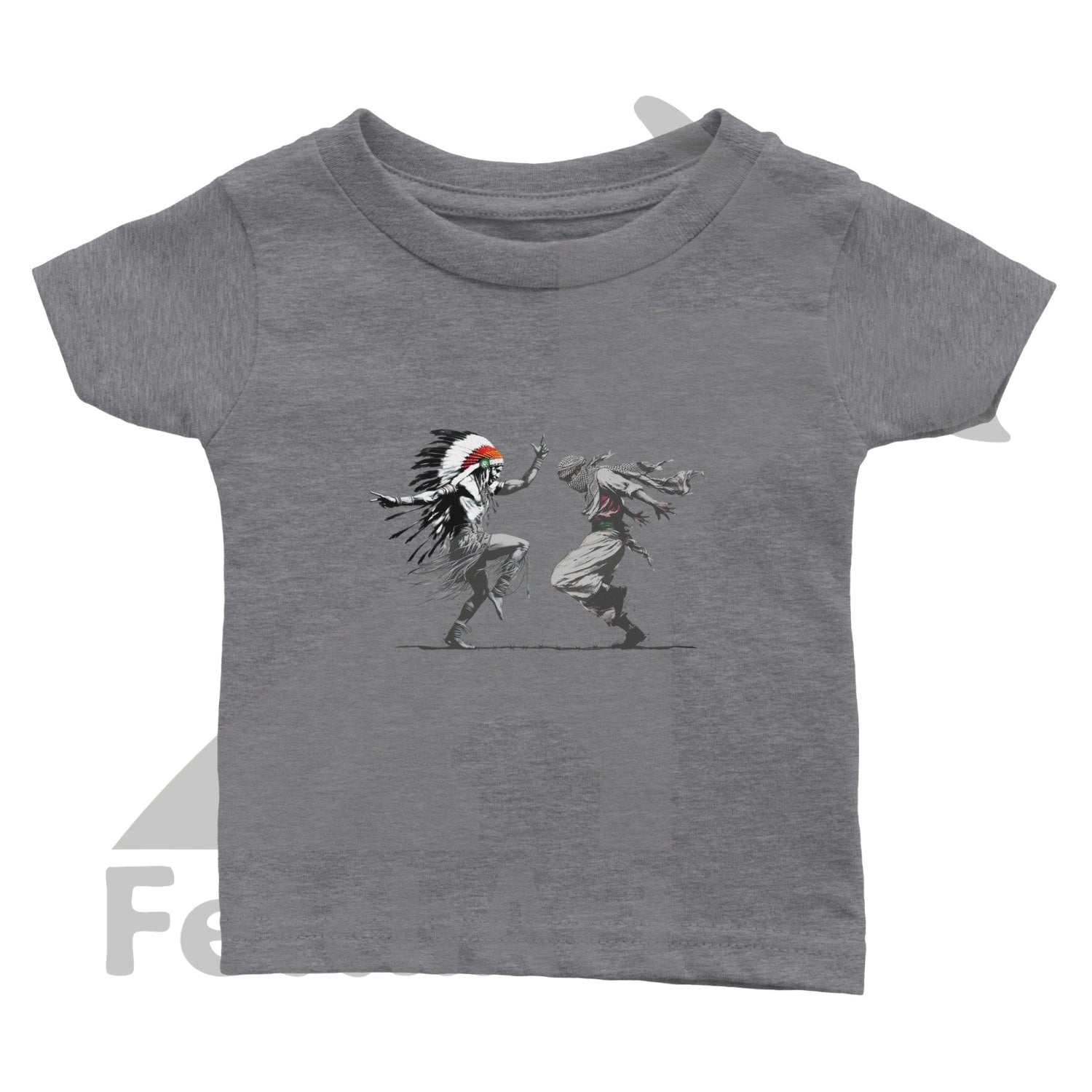 Classic Baby Crewneck T-shirt-Men-Freedom Dance - Fetch Art
