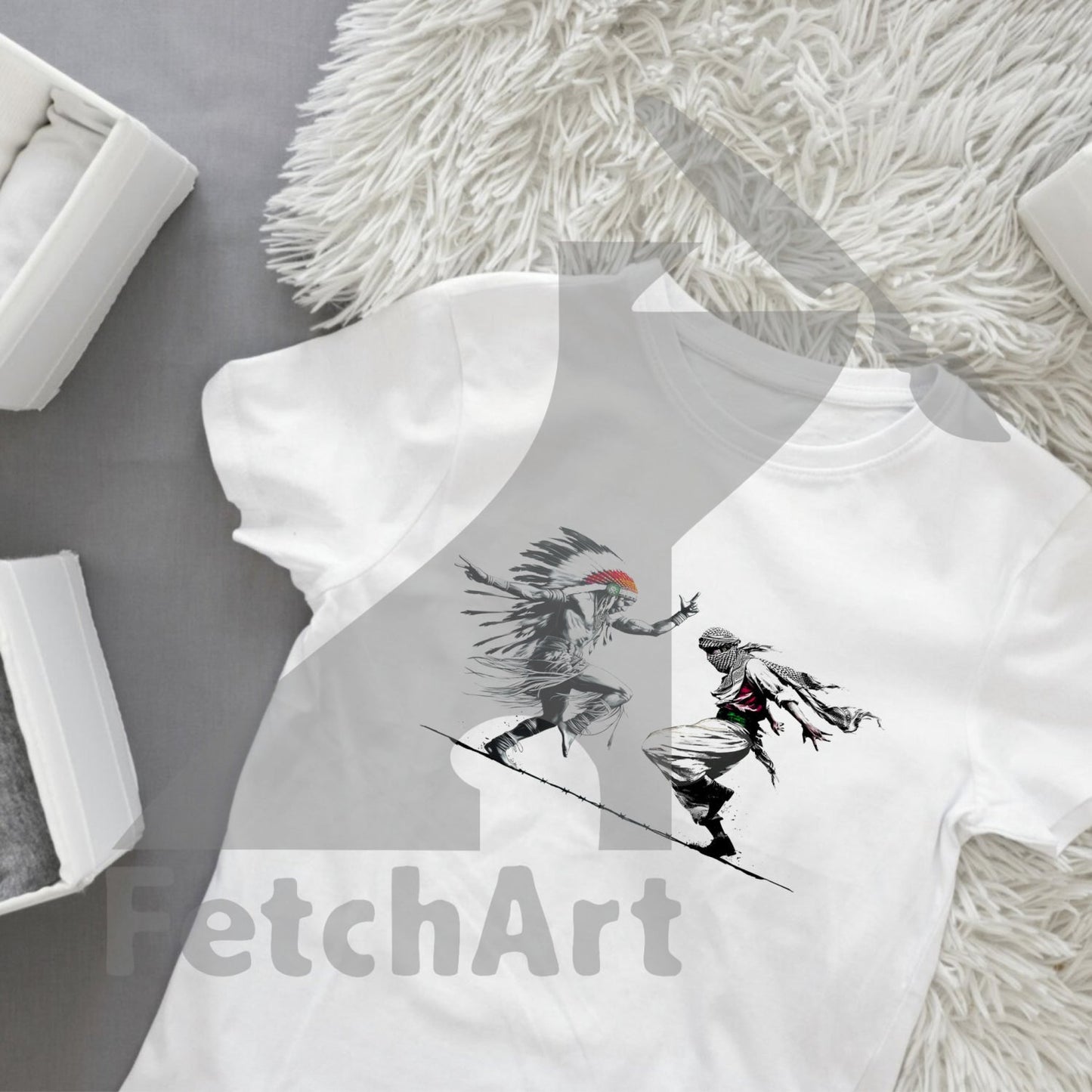 Classic Baby Crewneck T-shirt-Men-Freedom Dance - Fetch Art