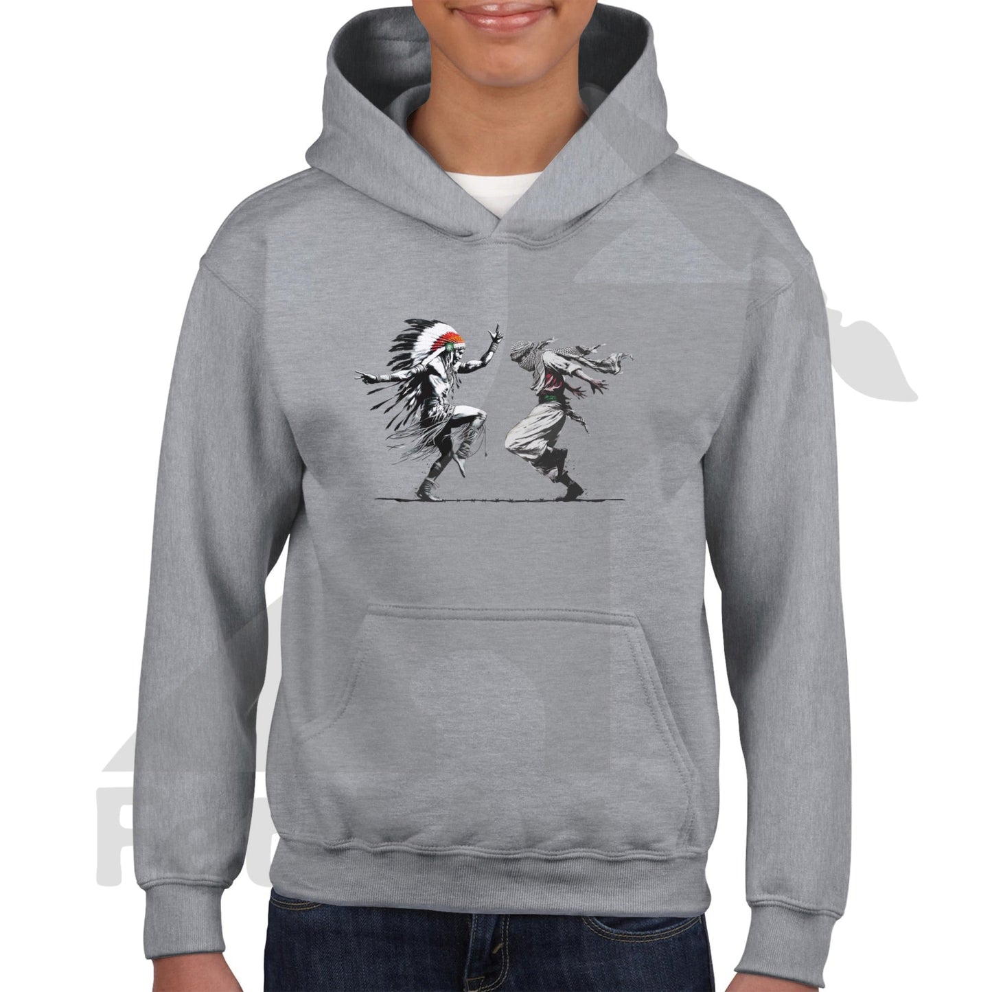 Classic Kids Pullover Hoodie-Men-Freedom Dance - Fetch Art