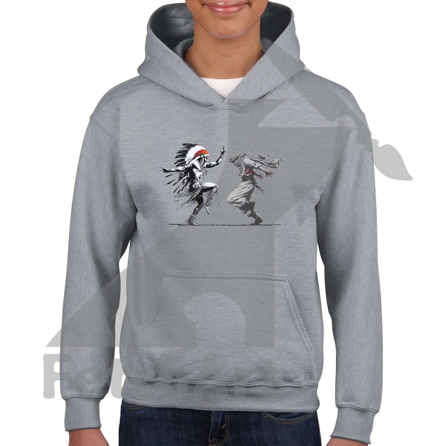 Classic Kids Pullover Hoodie-Women-Freedom Dance - Fetch Art