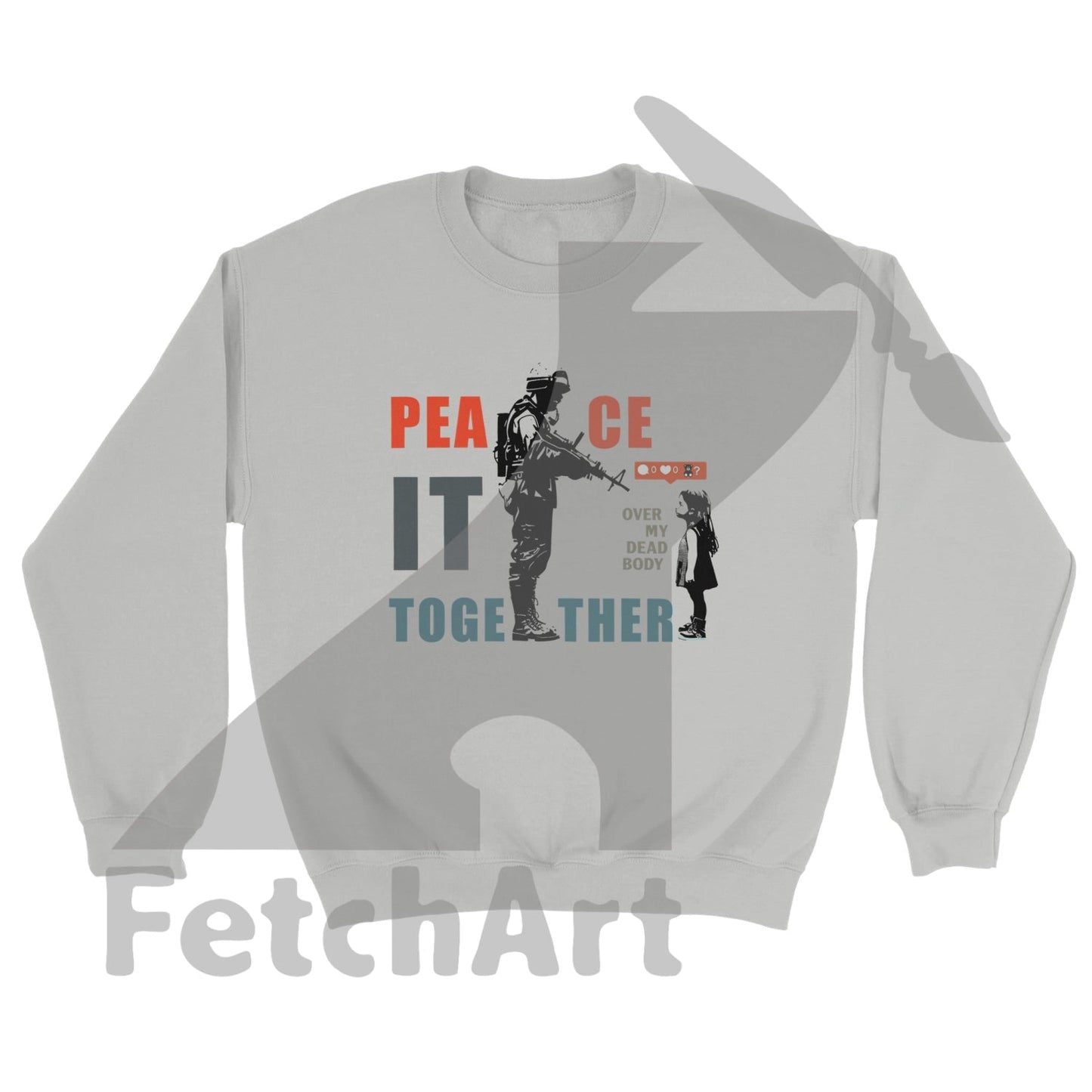 Classic Unisex Crewneck Sweatshirt - Fetch Art