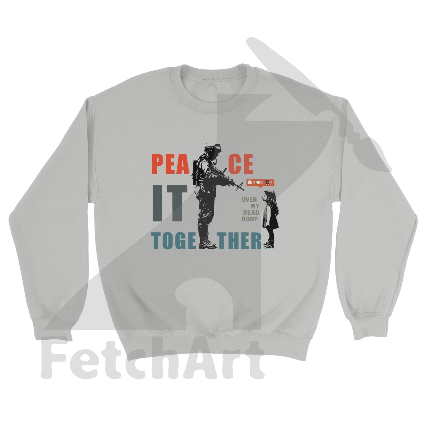 Classic Unisex Crewneck Sweatshirt - Fetch Art