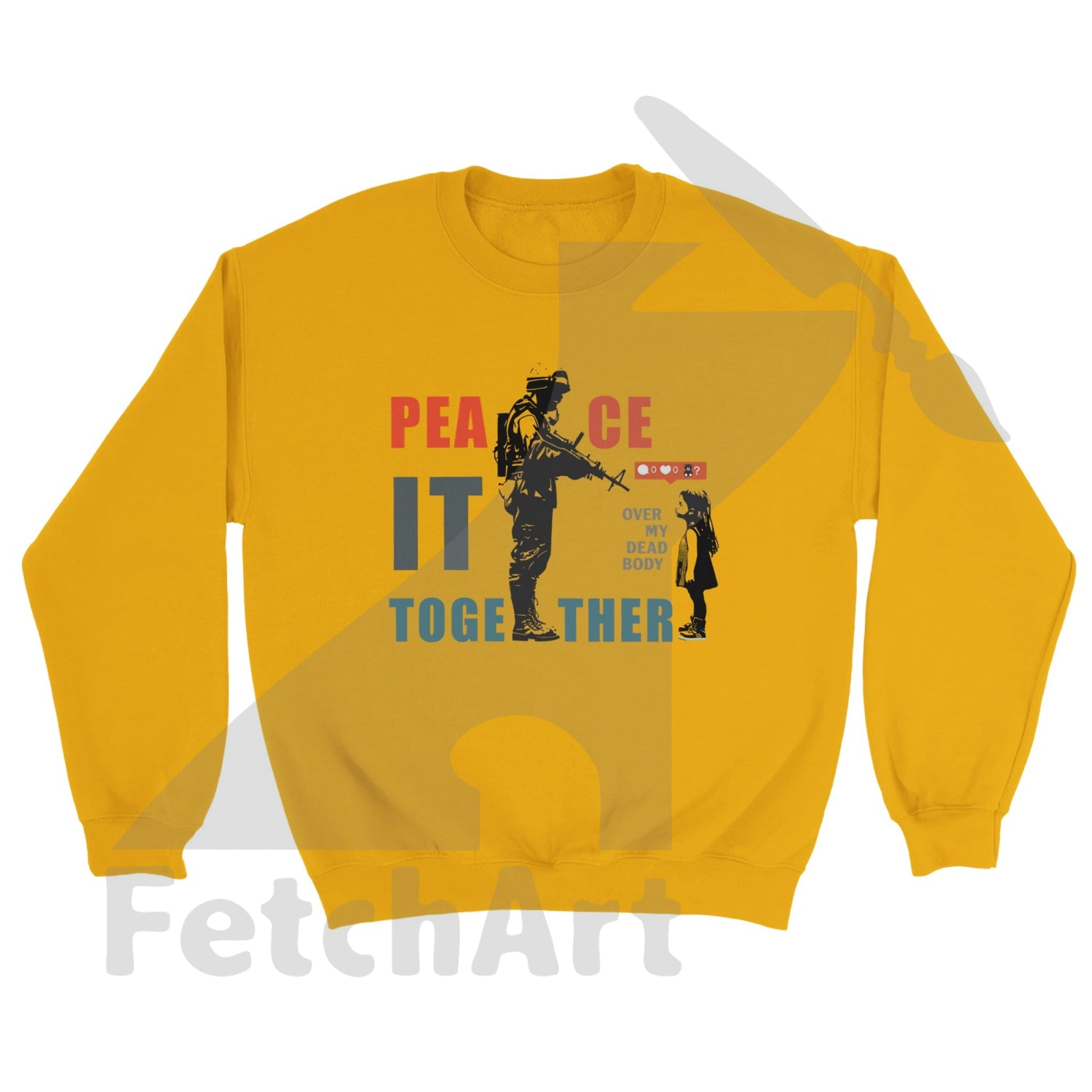 Classic Unisex Crewneck Sweatshirt - Fetch Art