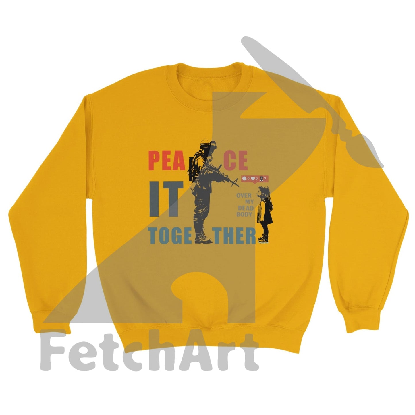 Classic Unisex Crewneck Sweatshirt - Fetch Art