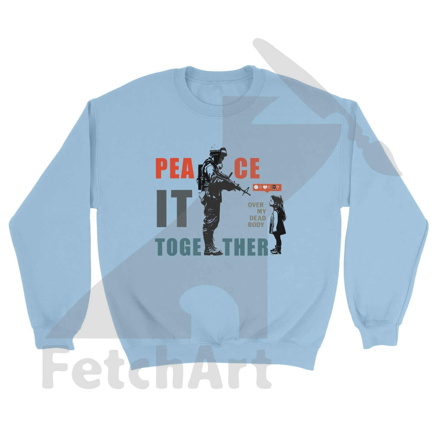 Classic Unisex Crewneck Sweatshirt - Fetch Art