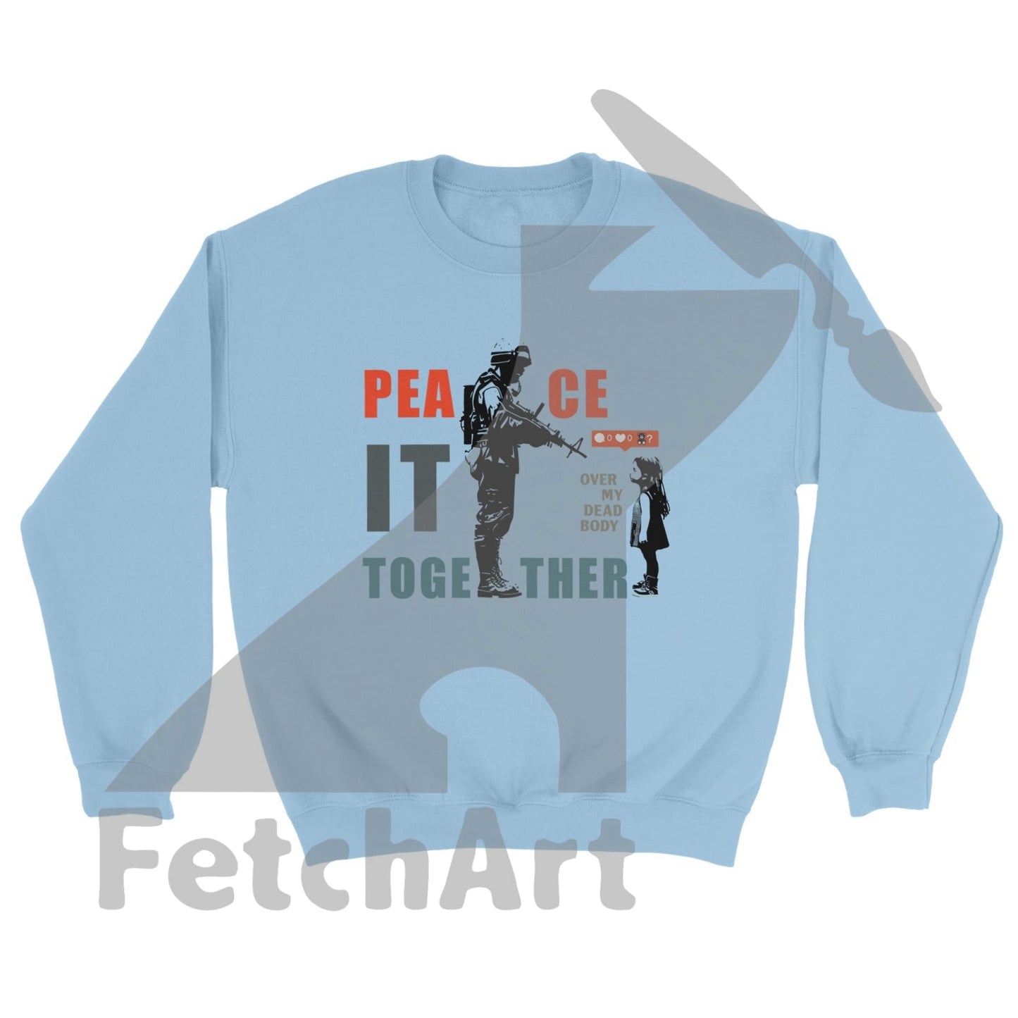 Classic Unisex Crewneck Sweatshirt - Fetch Art