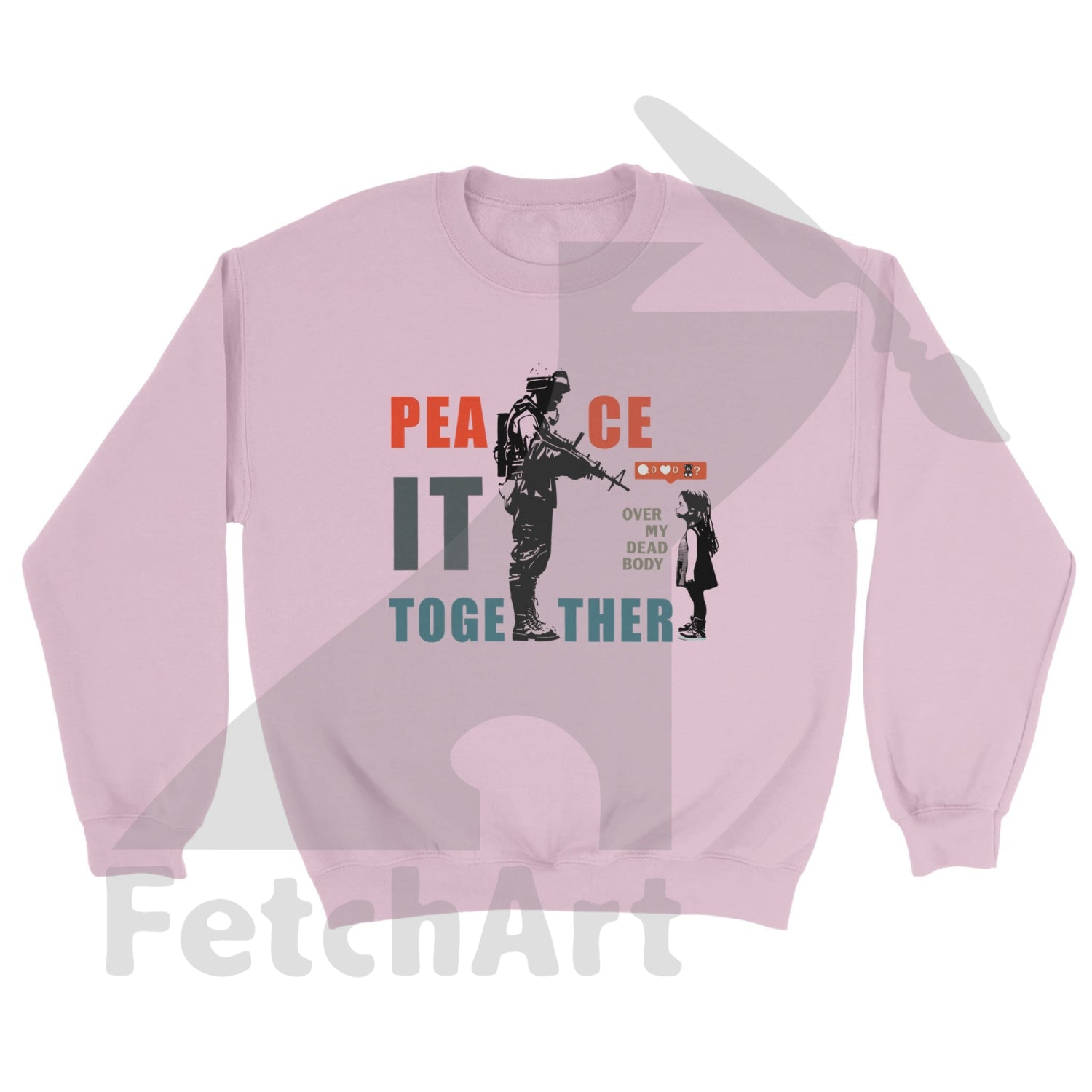 Classic Unisex Crewneck Sweatshirt - Fetch Art