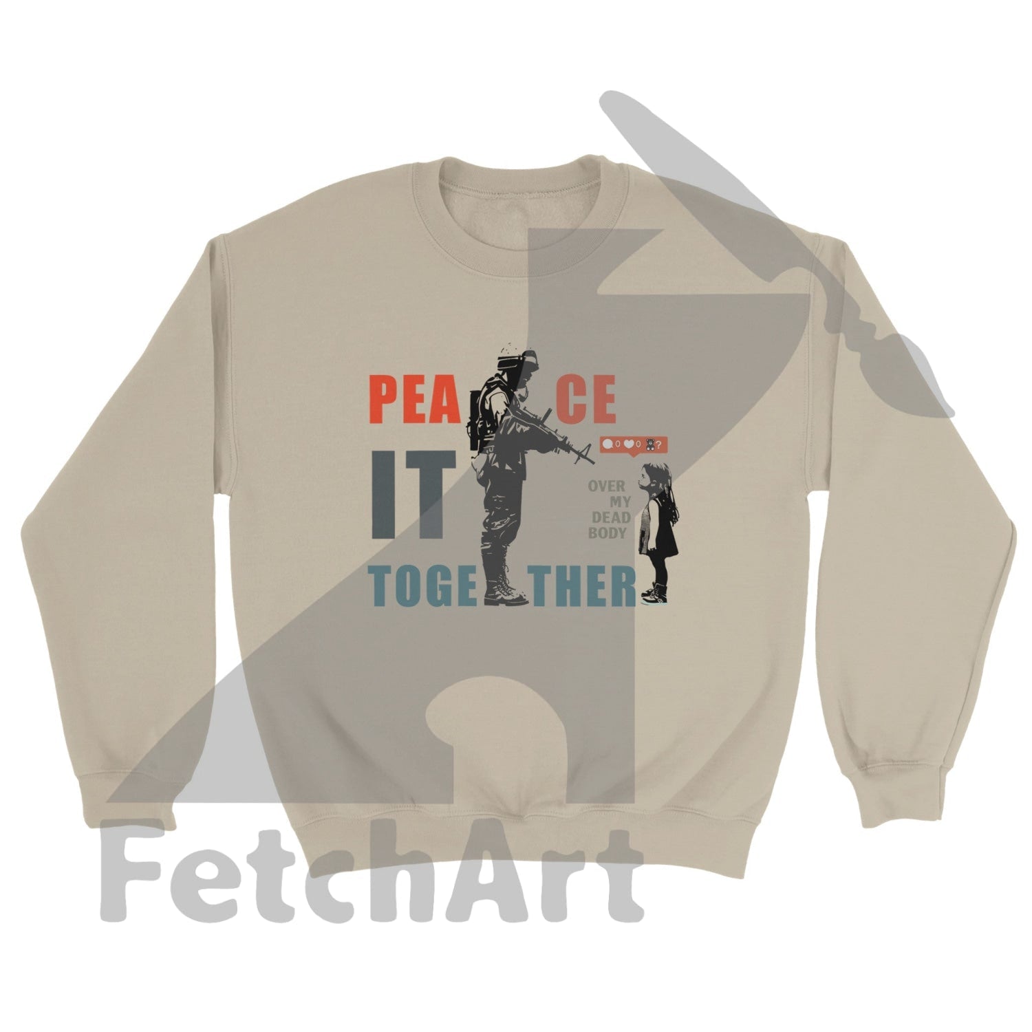 Classic Unisex Crewneck Sweatshirt - Fetch Art