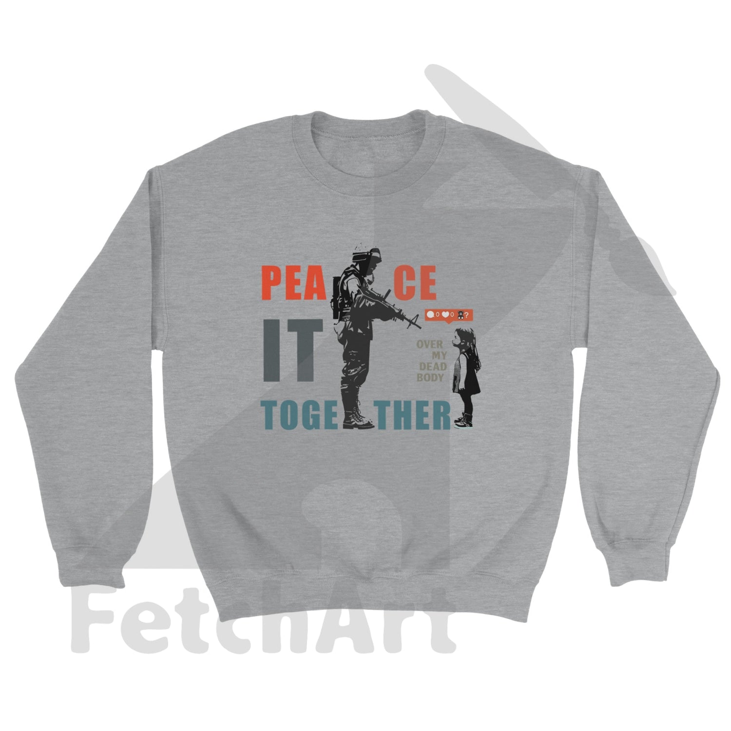 Classic Unisex Crewneck Sweatshirt - Fetch Art