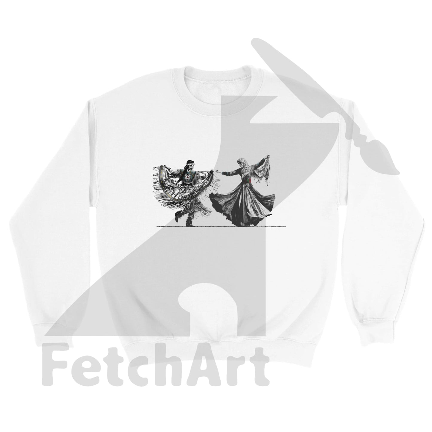 Classic Unisex Crewneck Sweatshirt - Fetch Art