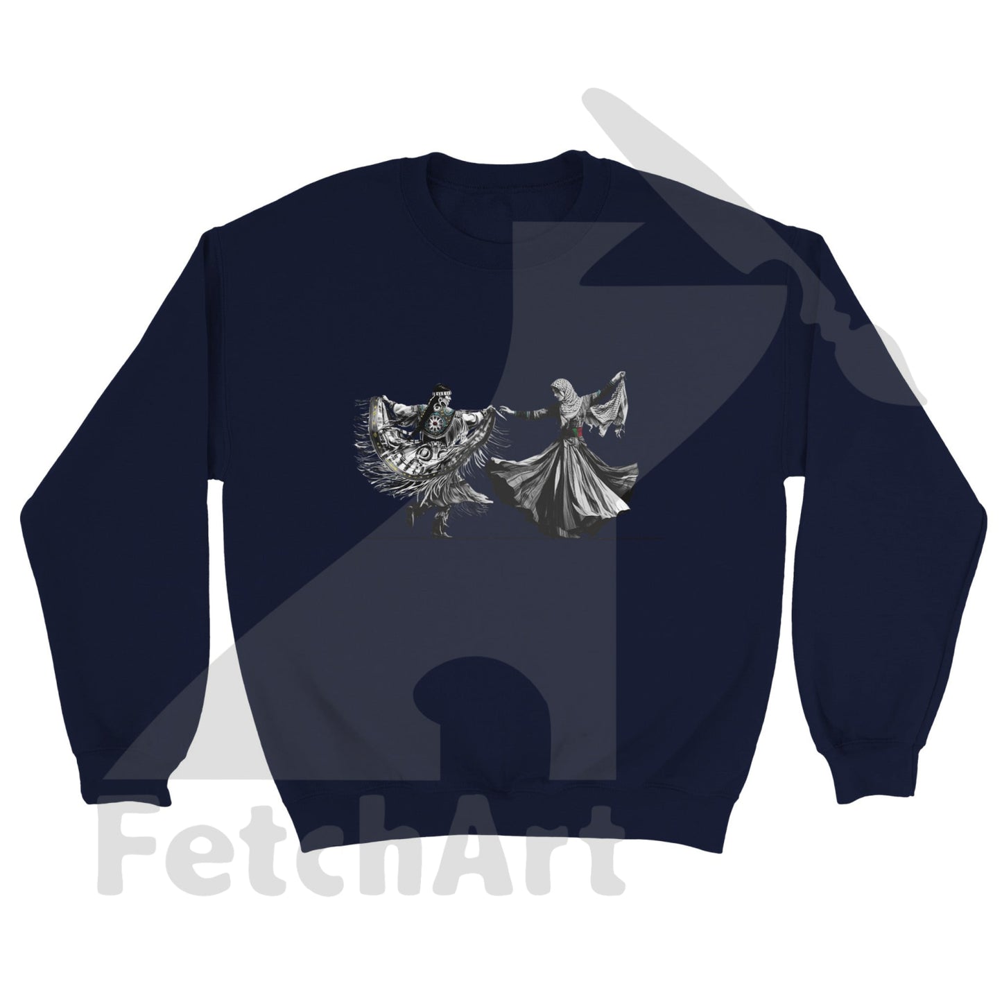 Classic Unisex Crewneck Sweatshirt - Fetch Art