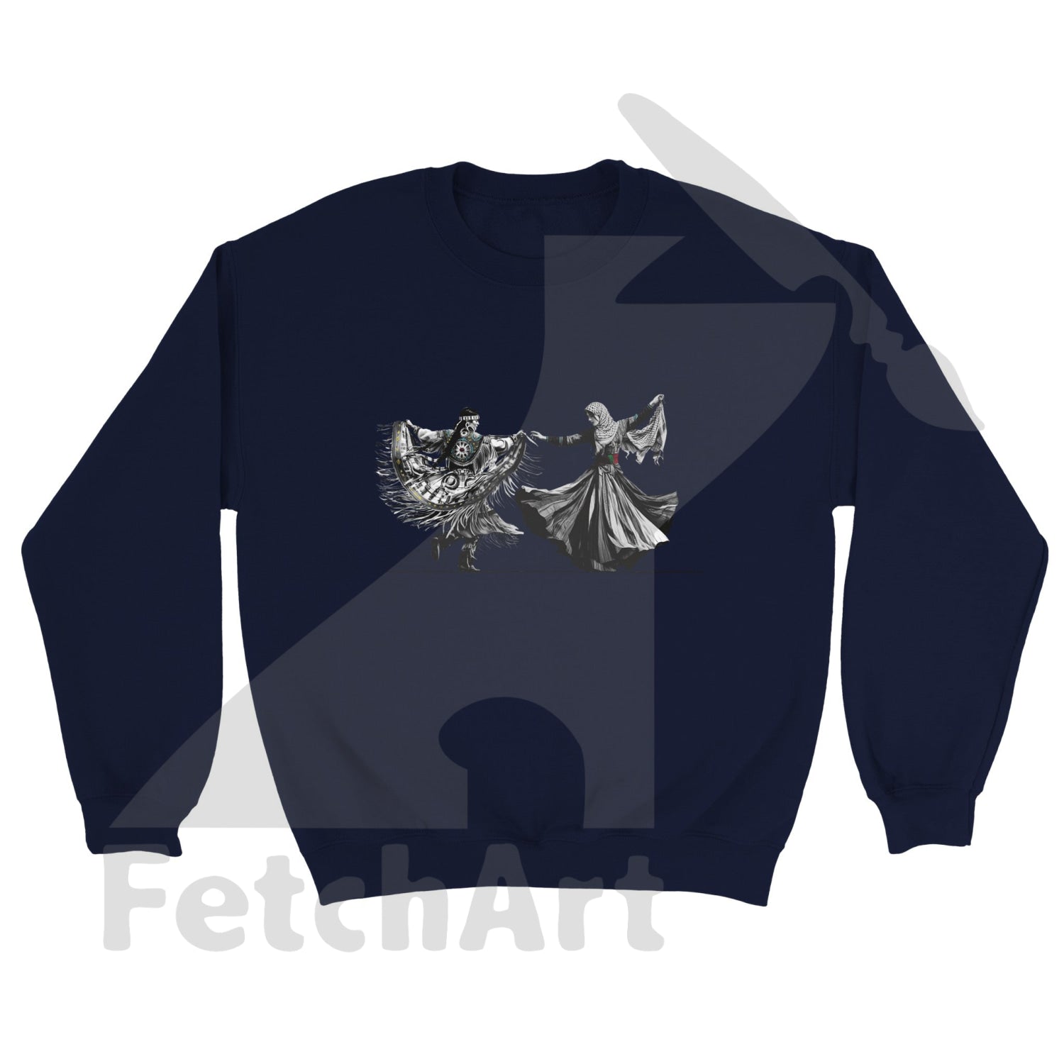 Classic Unisex Crewneck Sweatshirt - Fetch Art