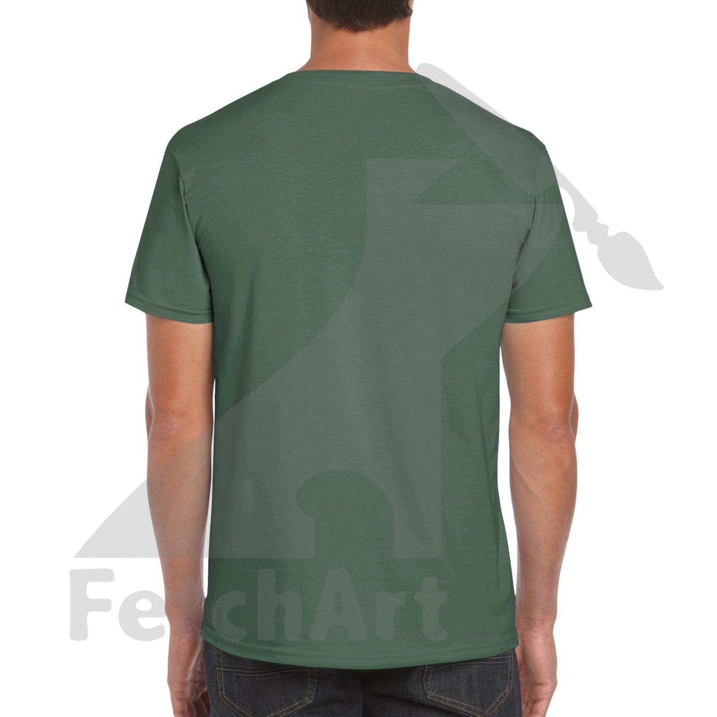 Orca Whale and Scuba Diver Classic Unisex Crewneck T-shirt - Fetch Art