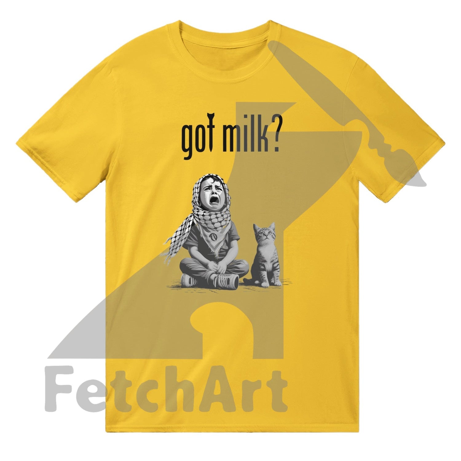 Classic Unisex Crewneck T Shirt-Got Milk Digital Prints