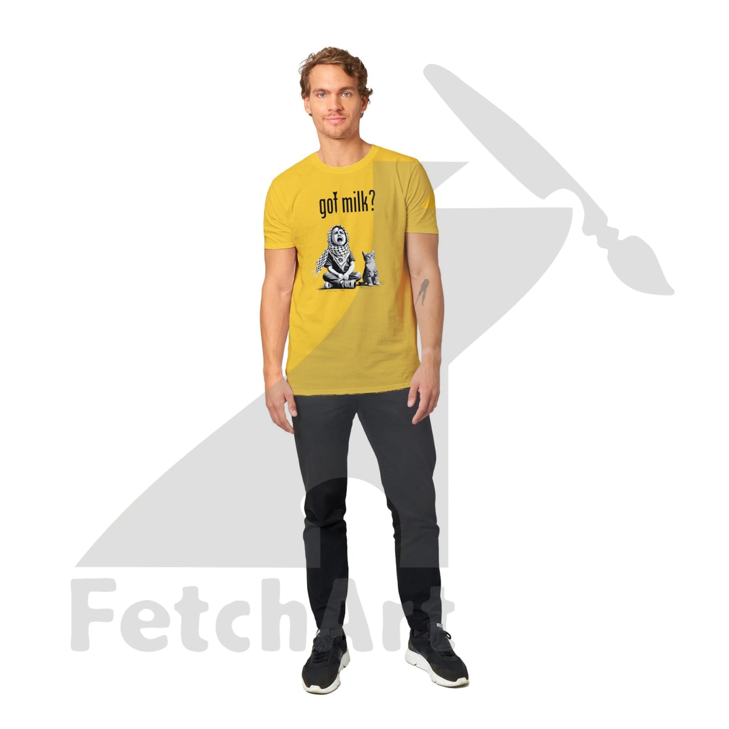 Classic Unisex Crewneck T Shirt-Got Milk Digital Prints