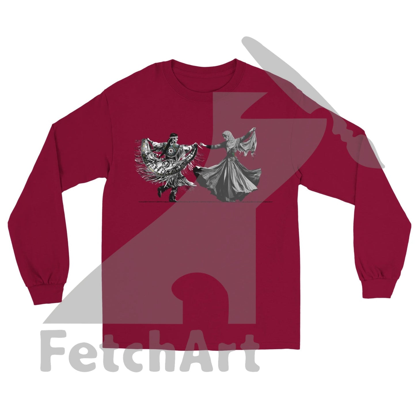 Unisex Freedom Dance long sleeve t-shirt – wearable art activist apparel