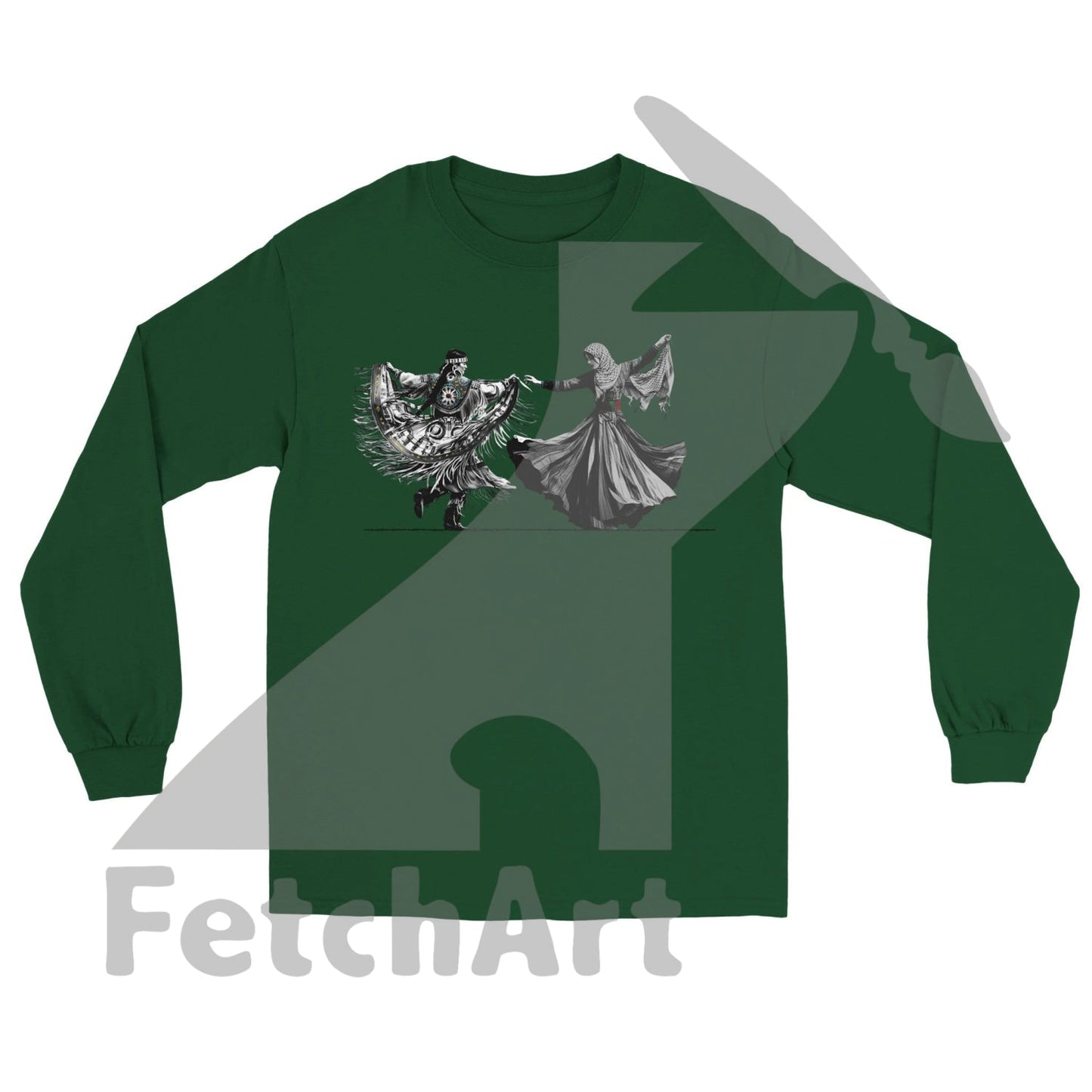 Unisex Freedom Dance long sleeve t-shirt – wearable art activist apparel