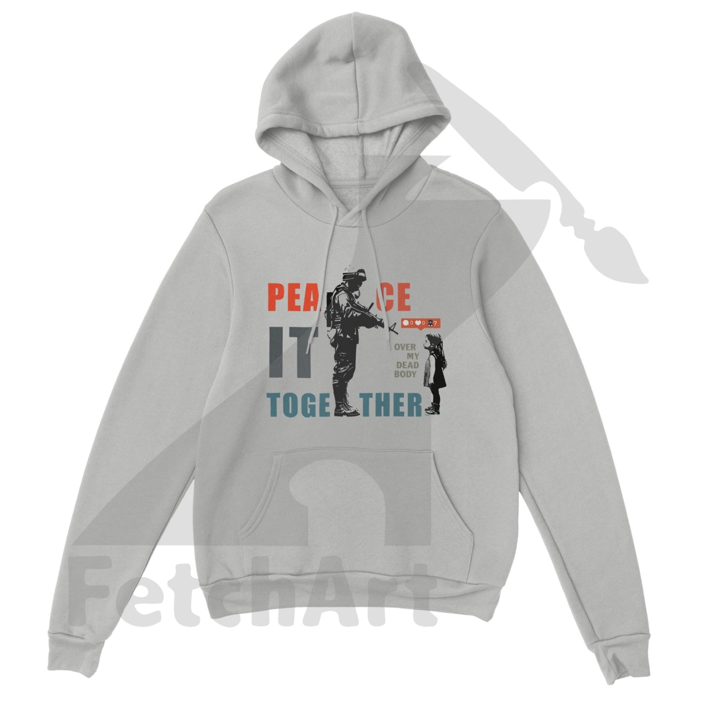 Classic Unisex Pullover Hoodie - Fetch Art