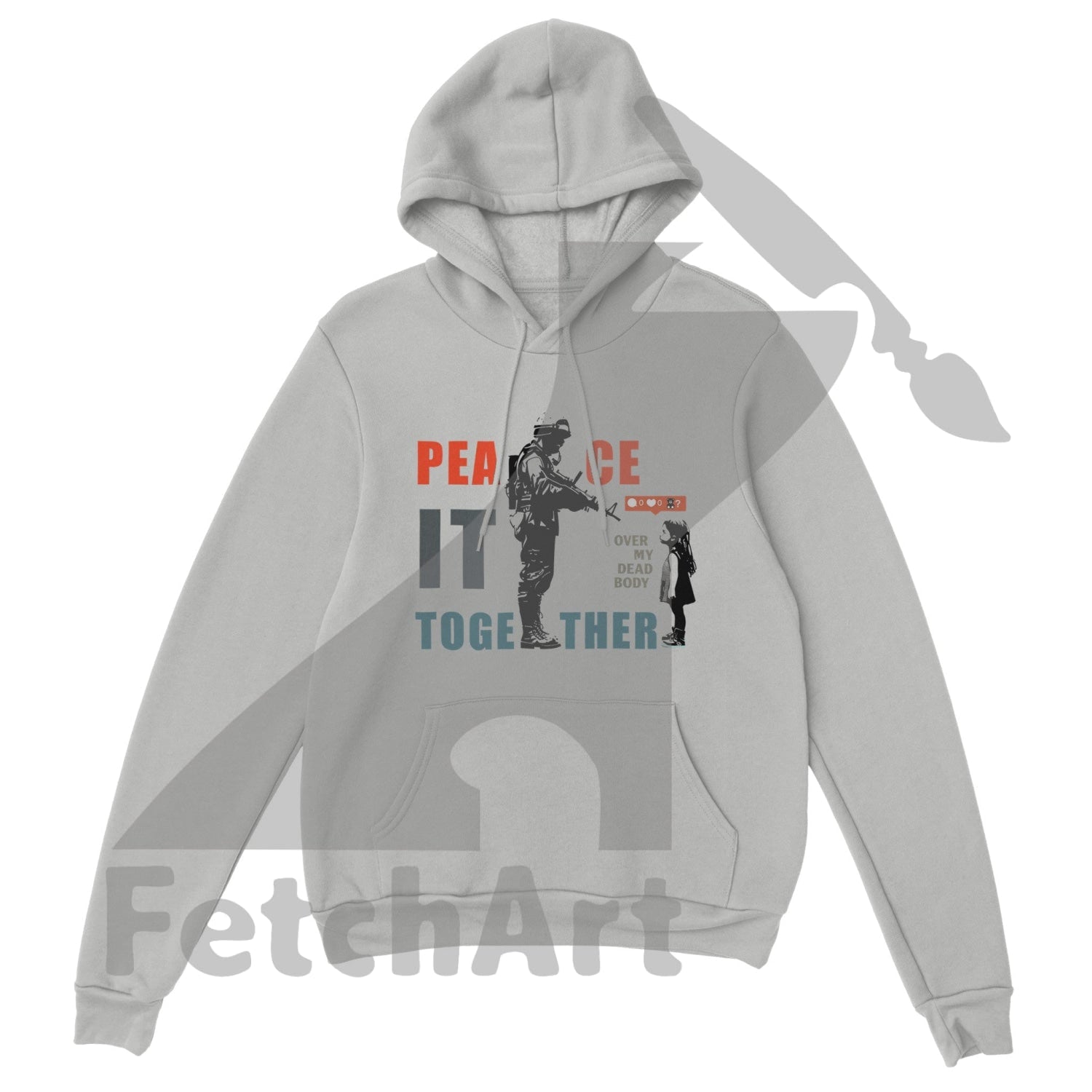 Classic Unisex Pullover Hoodie - Fetch Art