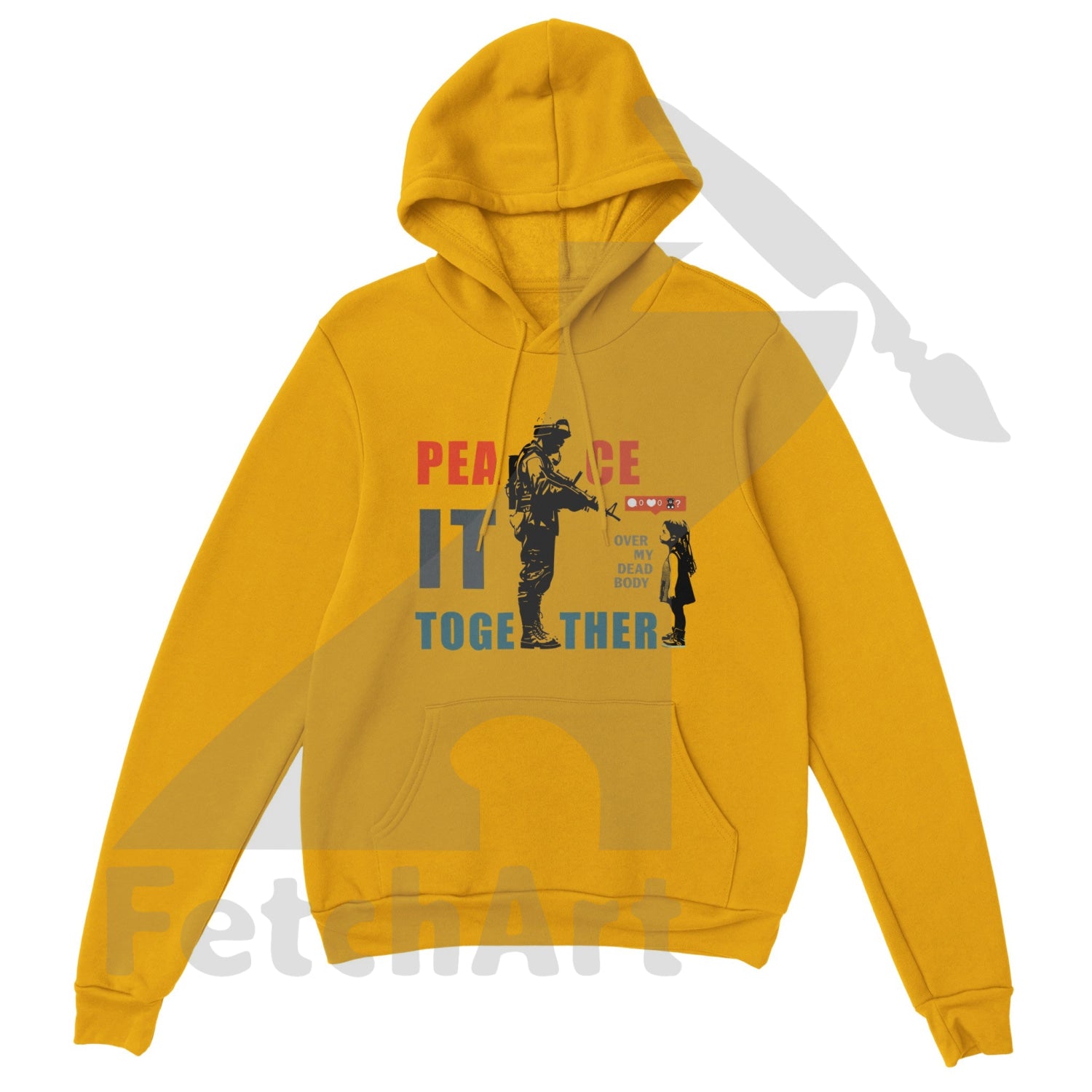 Classic Unisex Pullover Hoodie - Fetch Art