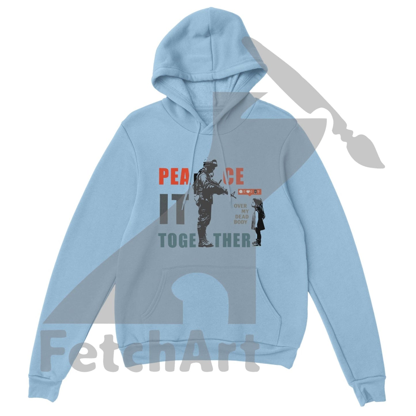 Classic Unisex Pullover Hoodie - Fetch Art
