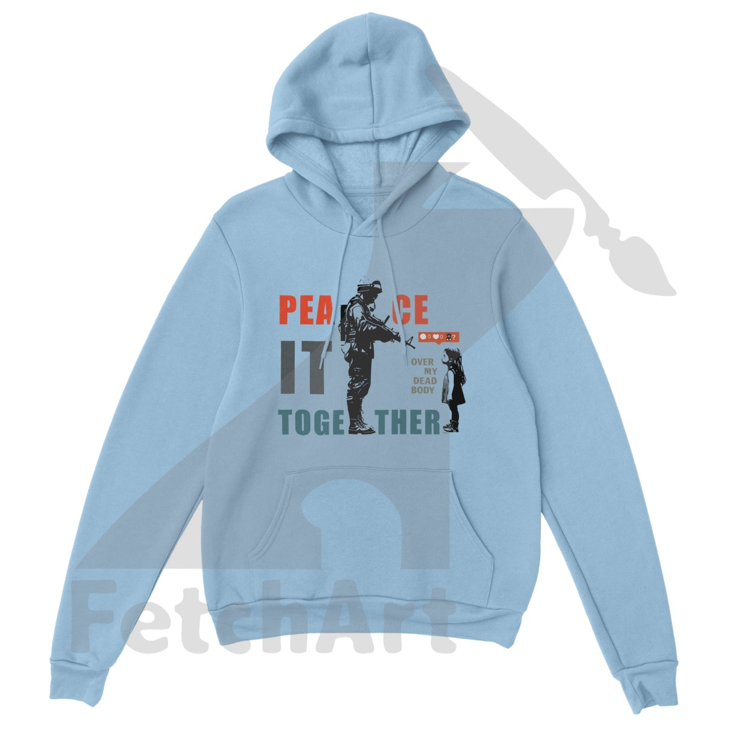 Classic Unisex Pullover Hoodie - Fetch Art