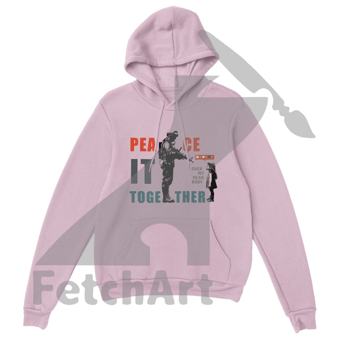 Classic Unisex Pullover Hoodie - Fetch Art