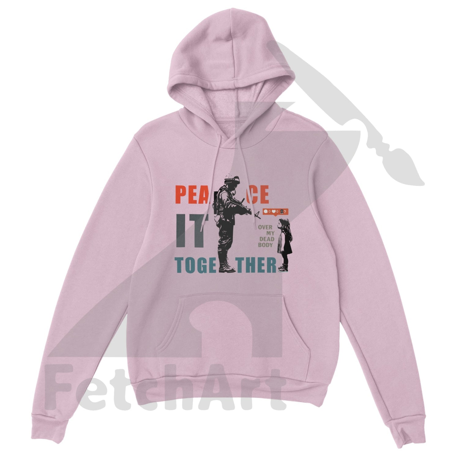 Classic Unisex Pullover Hoodie - Fetch Art