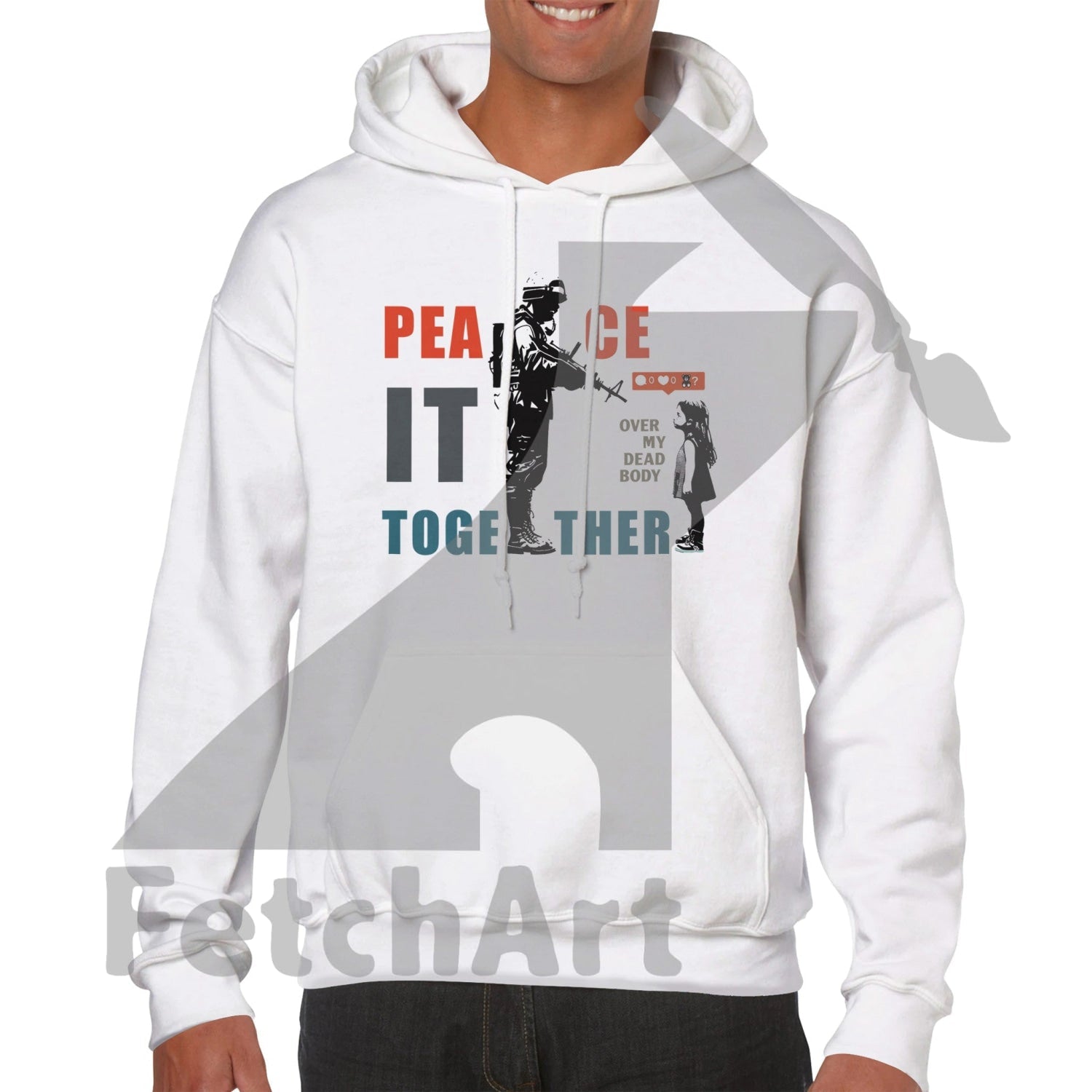 Classic Unisex Pullover Hoodie - Fetch Art