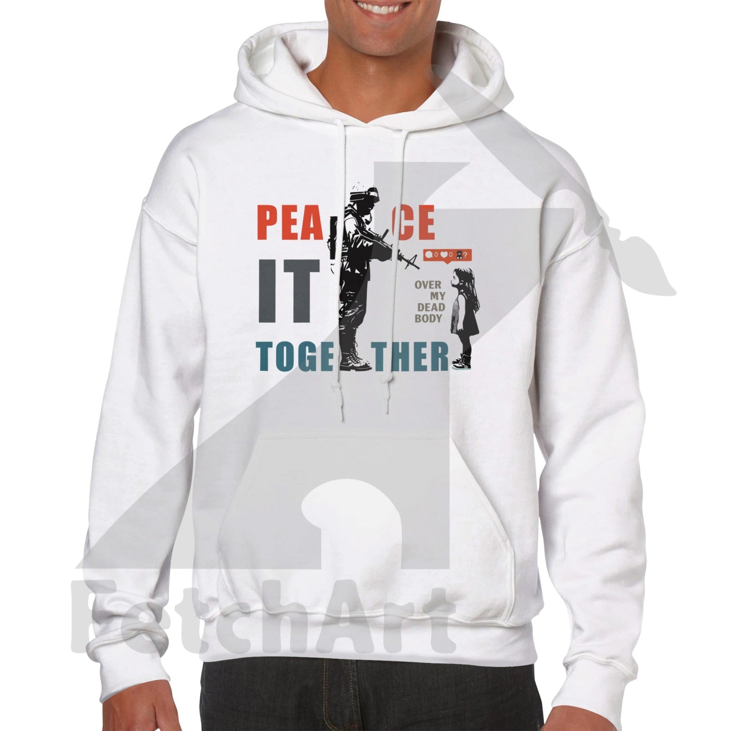 Classic Unisex Pullover Hoodie - Fetch Art