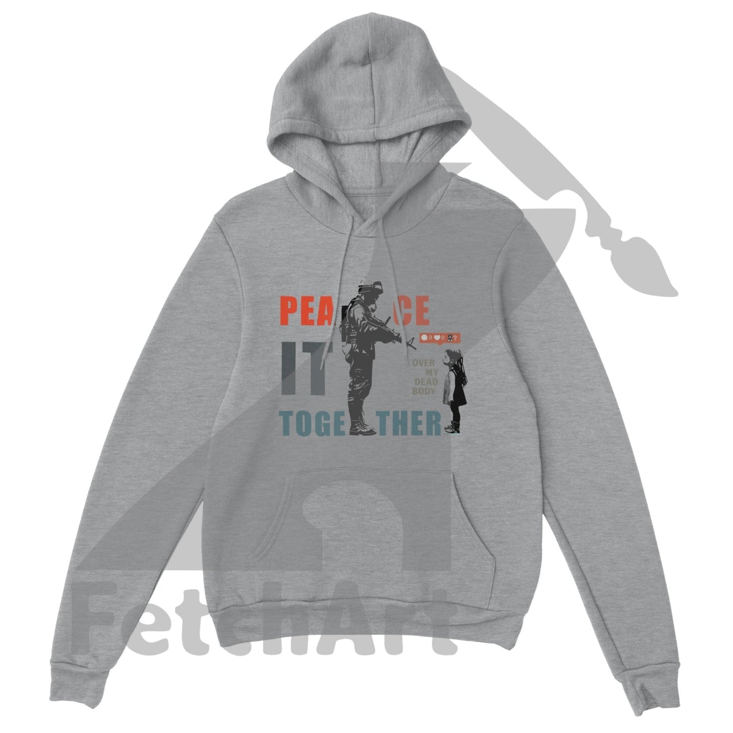 Classic Unisex Pullover Hoodie - Fetch Art
