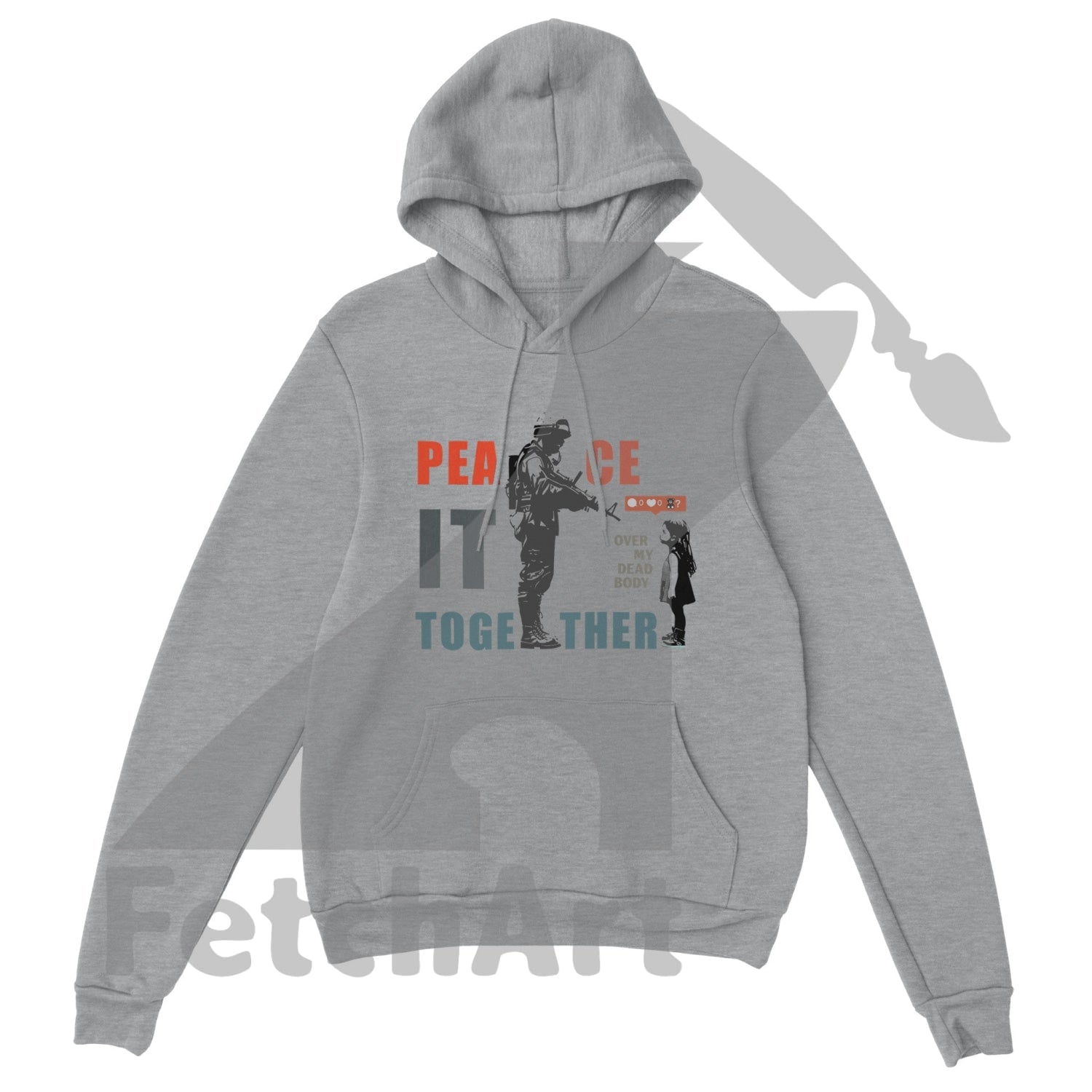 Classic Unisex Pullover Hoodie - Fetch Art