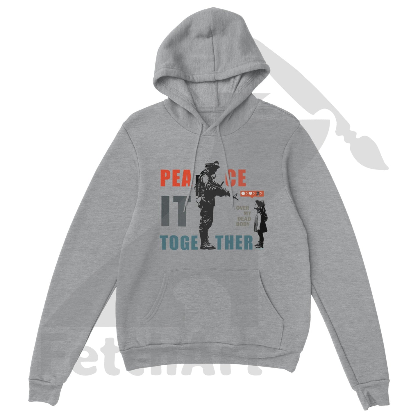 Classic Unisex Pullover Hoodie - Fetch Art