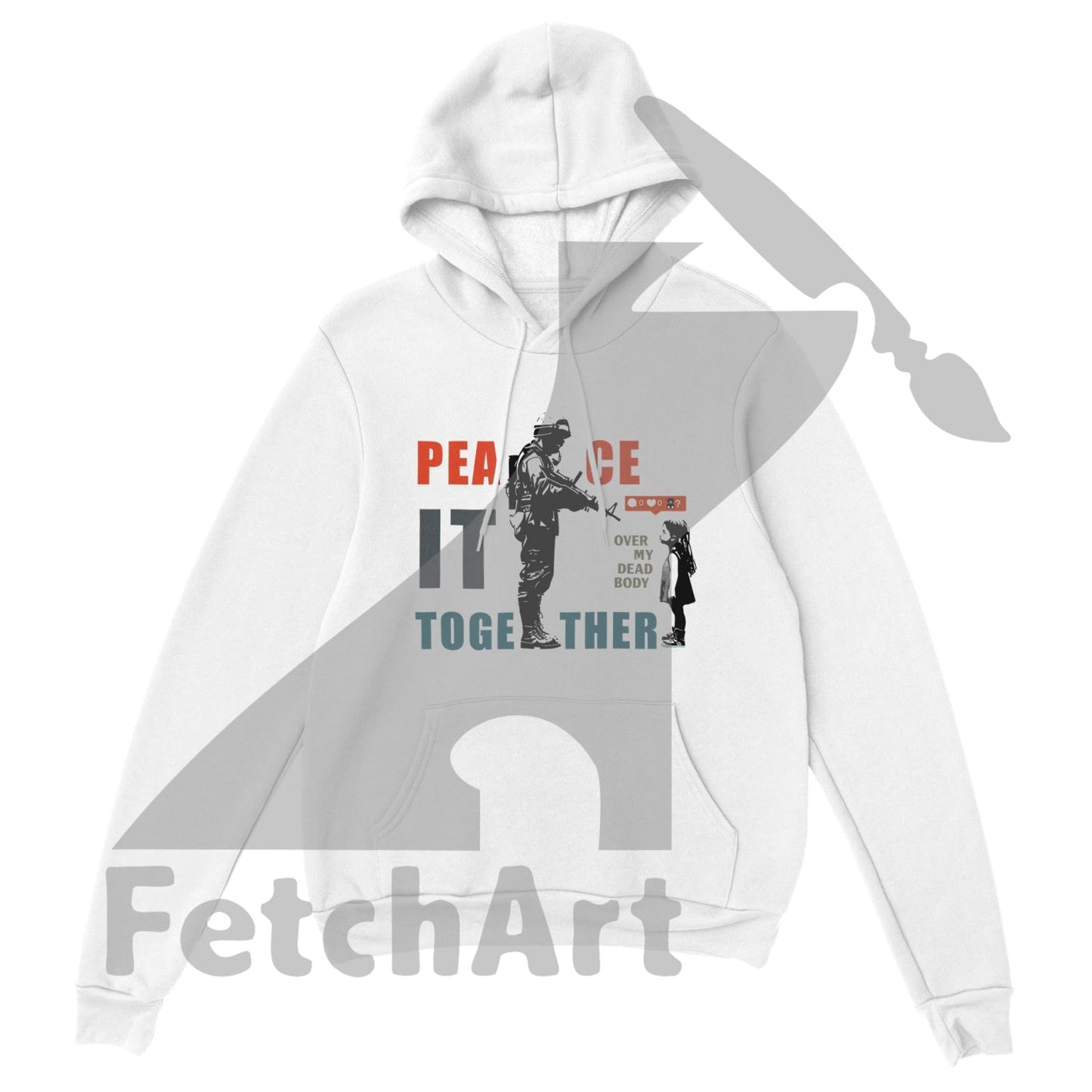 Classic Unisex Pullover Hoodie - Fetch Art