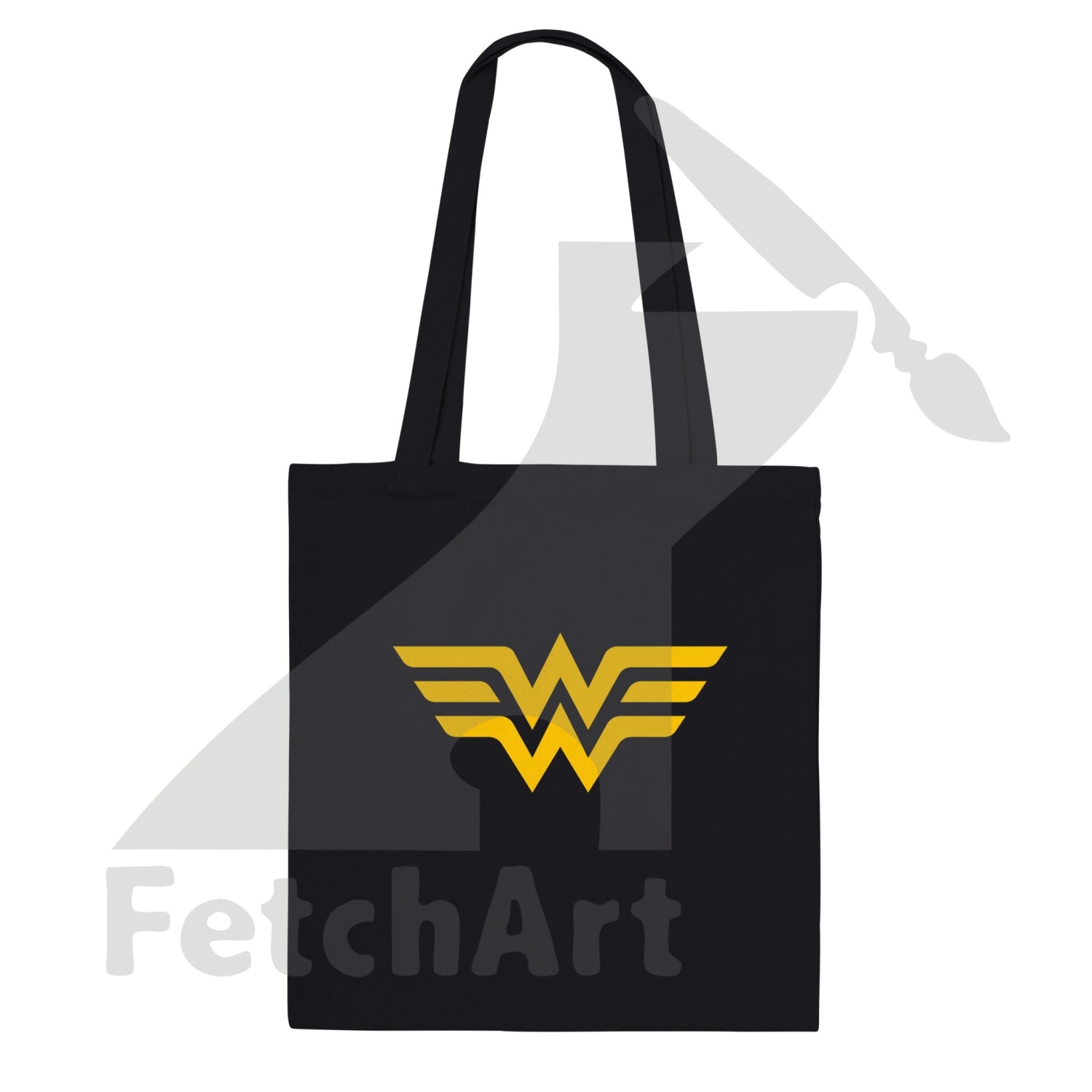 Classic Tote Bag: Empower Your Journey with Wonder Woman Tote Power! - Fetch Art