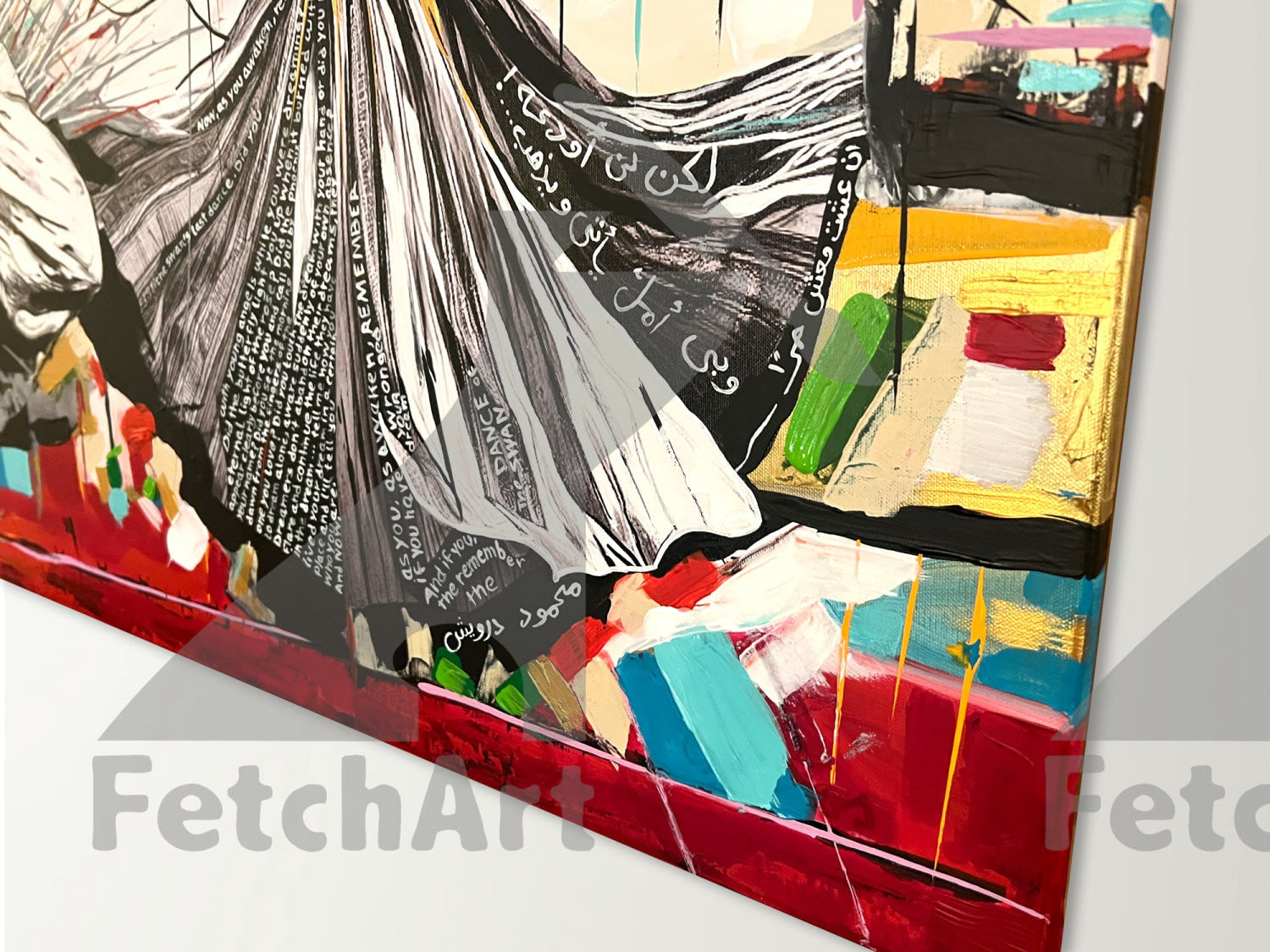 Freedom Dance: A Symbolic Fusion of Palestinian Spirit and Resilience - Fetch Art