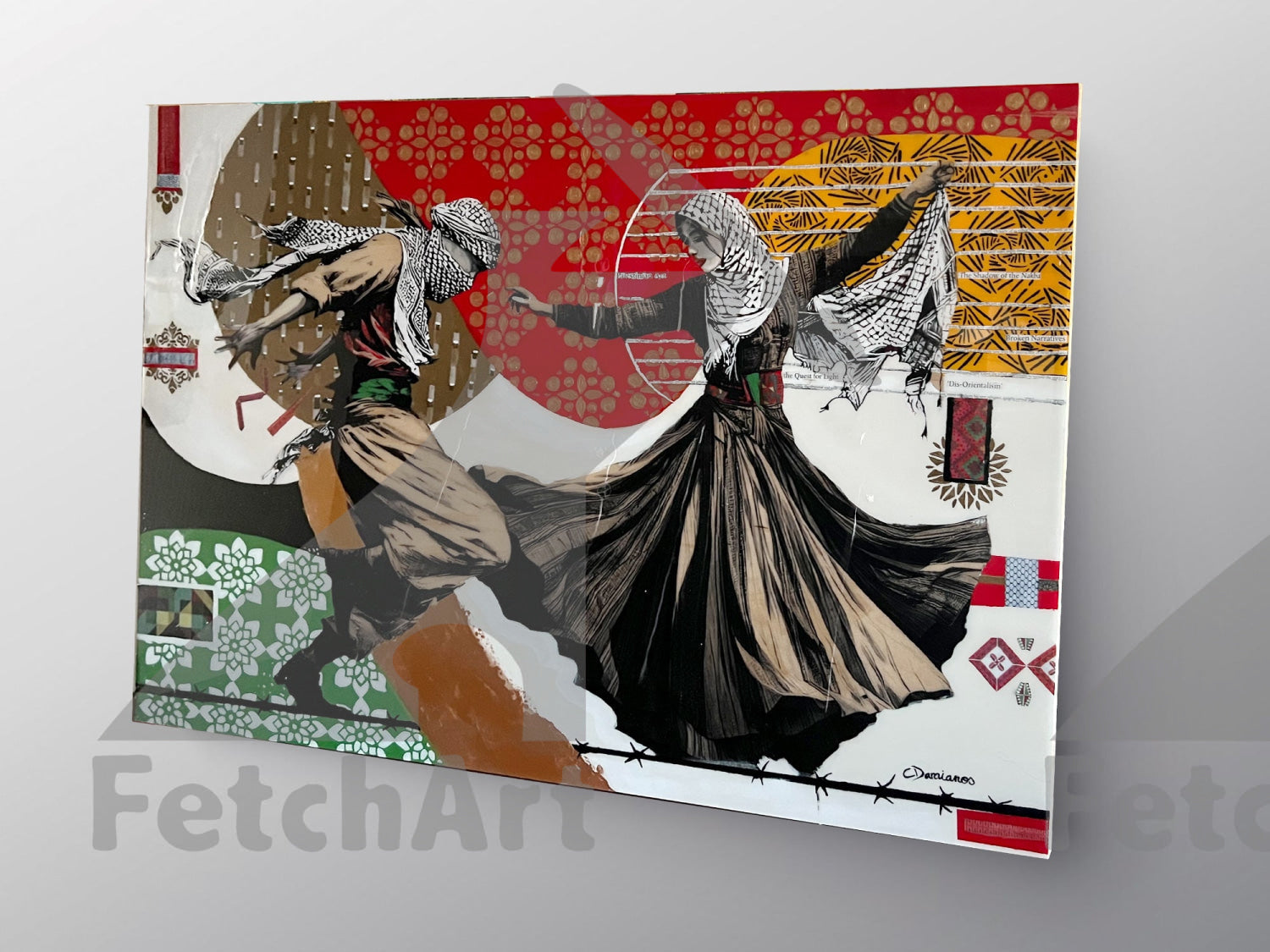 Freedom's Harmony: Palestinian & Indigenous Dance of Liberation - Fetch Art