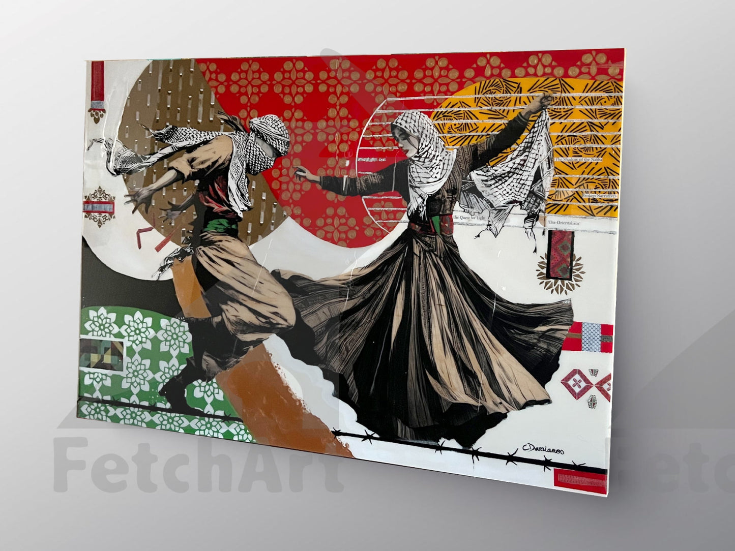 Freedom's Harmony: Palestinian & Indigenous Dance of Liberation - Fetch Art