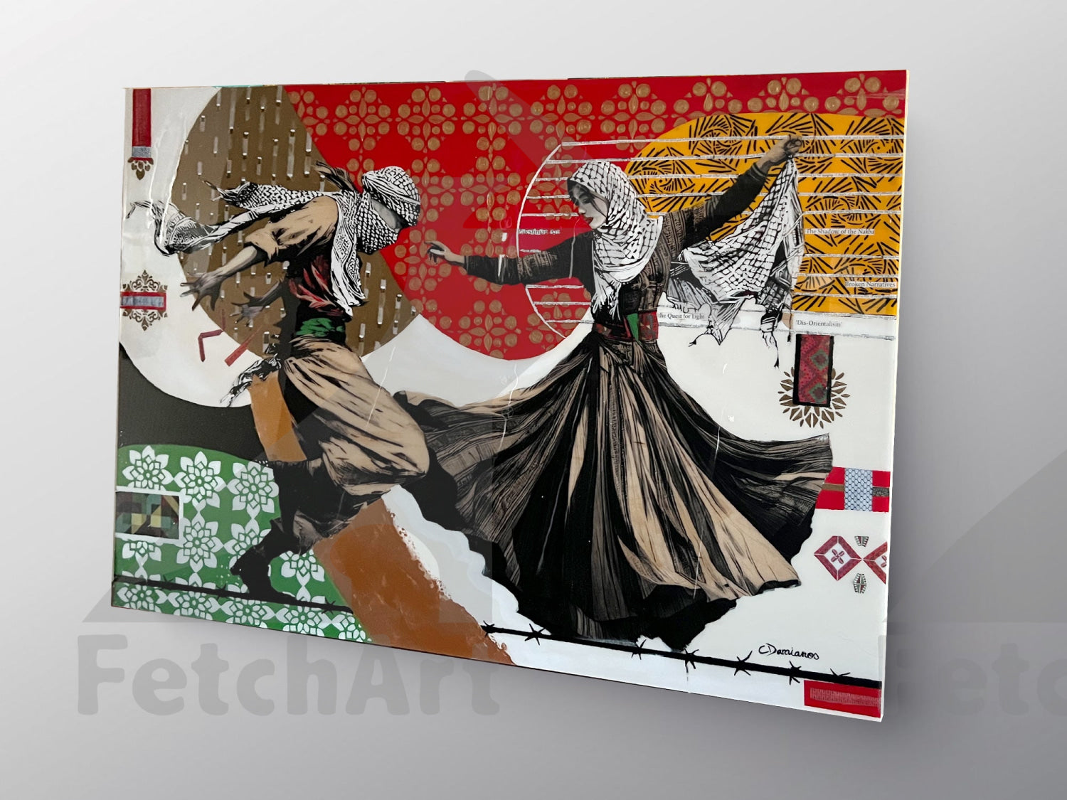 Freedom's Harmony: Palestinian & Indigenous Dance of Liberation - Fetch Art