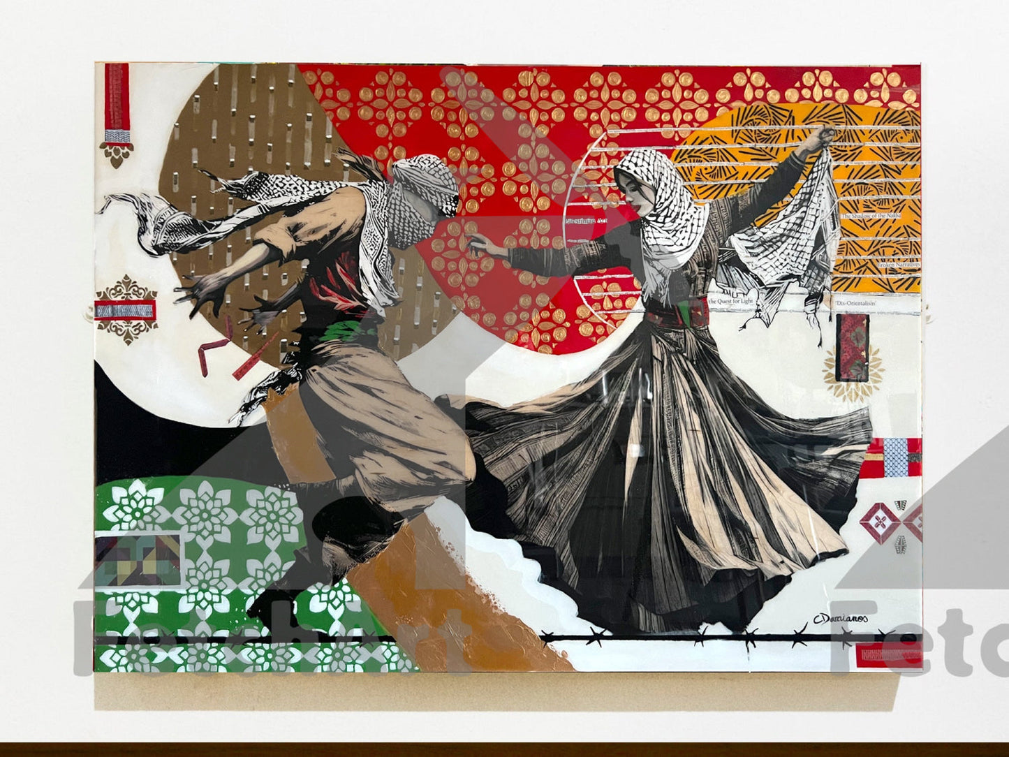 Freedom's Harmony: Palestinian & Indigenous Dance of Liberation - Fetch Art