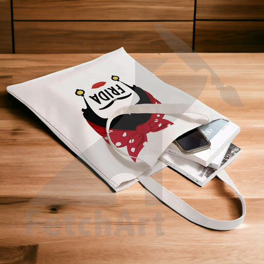 Classic Tote Bag Fetch Art with Frida Kahlo