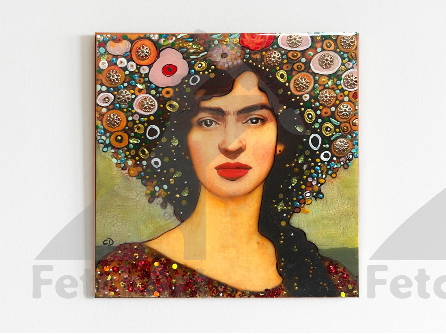 Frida Kahlo Portraits - Mixed Medium Art - Fetch Art