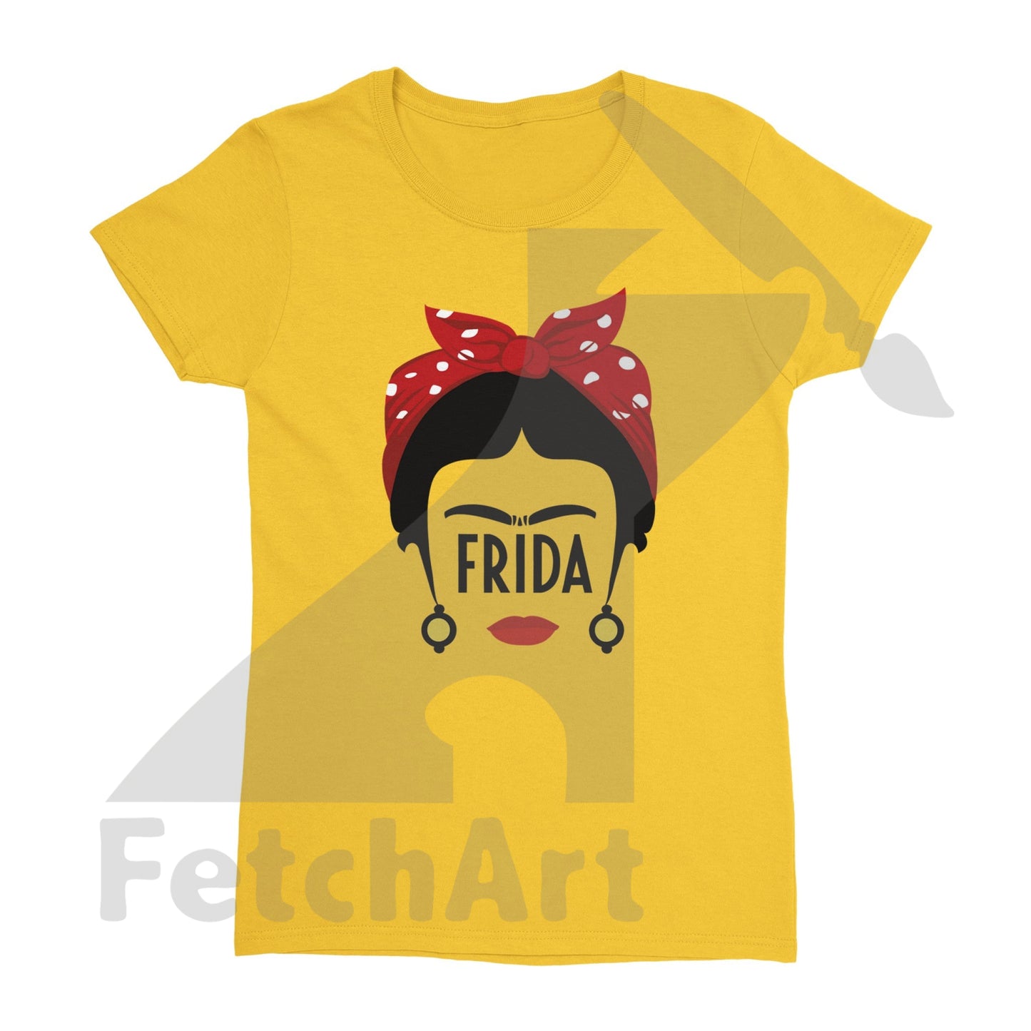 Frida Kahlo Women's T shirt - Artistic Fashion Statement - Fetch Art