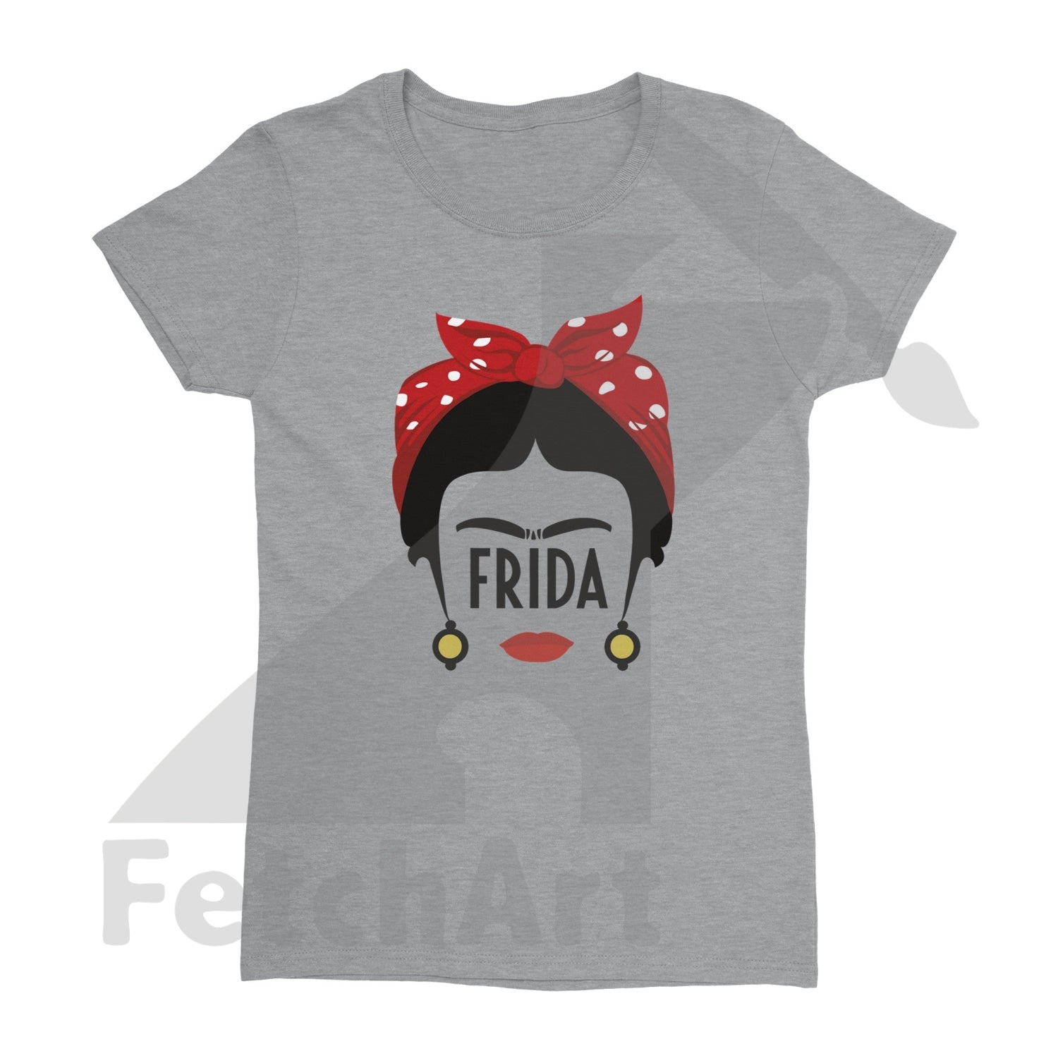 Frida Kahlo Women's T shirt - Artistic Fashion Statement - Fetch Art