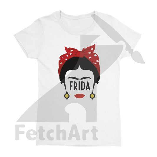 Frida Kahlo Women's T shirt - Artistic Fashion Statement - Fetch Art