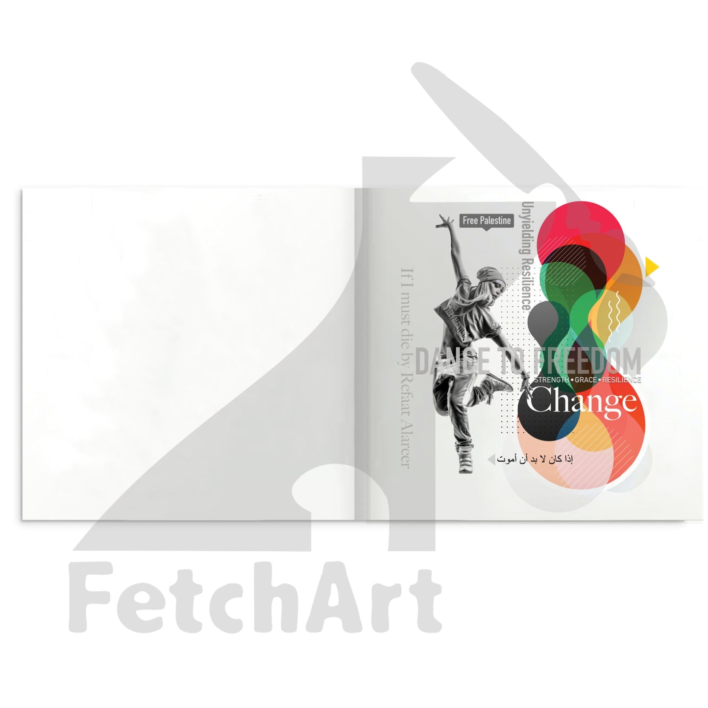 Hardcover Art Book From Fetch Art: Colours Of Resilience Print Material